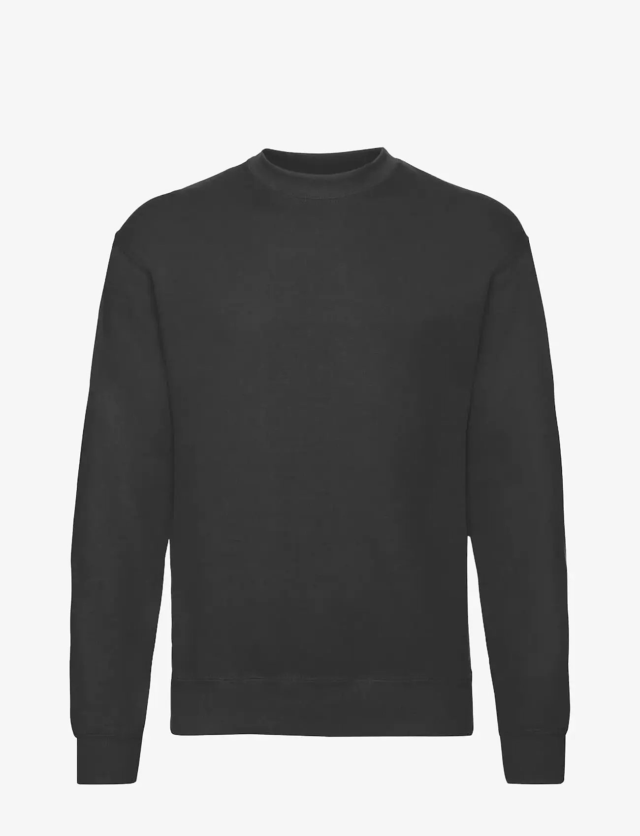Fruit of the loom - Classic Set-In Sweat - hverdags stil - black - 0