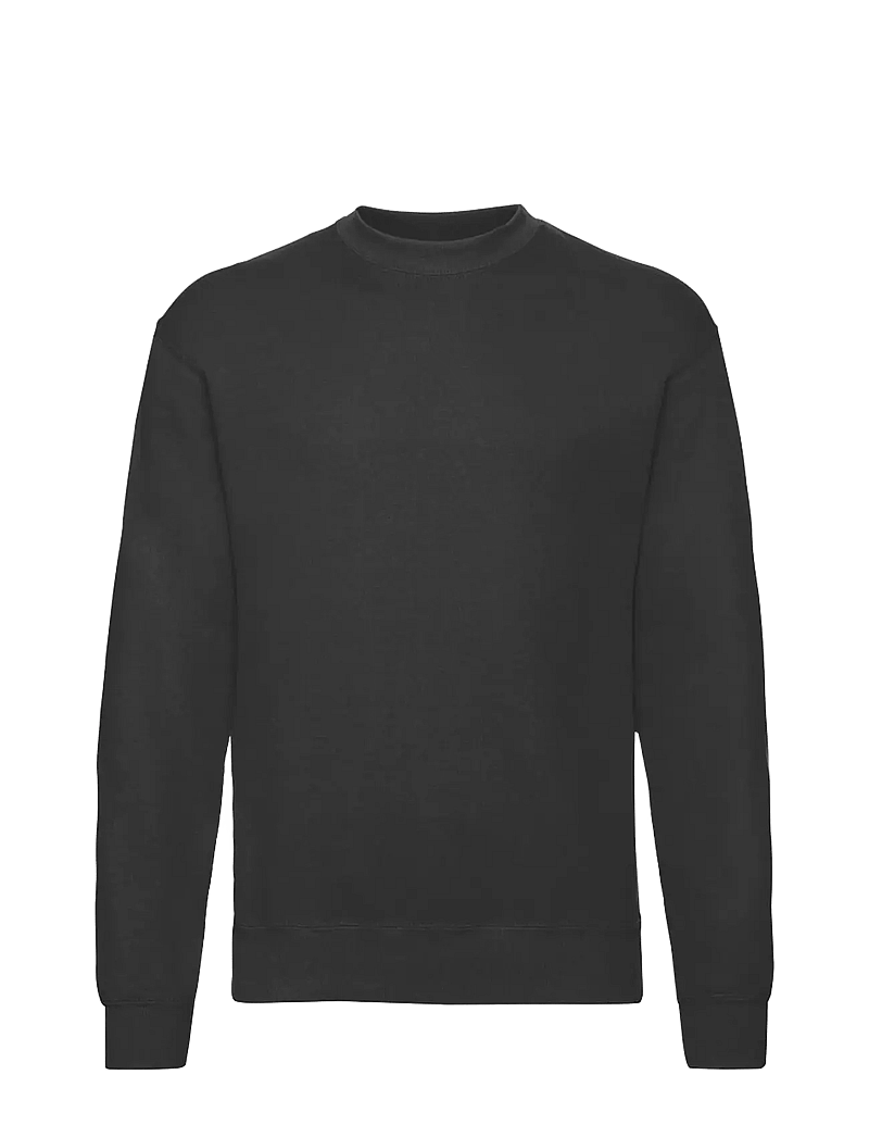 Fruit of the loom - Classic Set-In Sweat - hverdags stil - black - 0