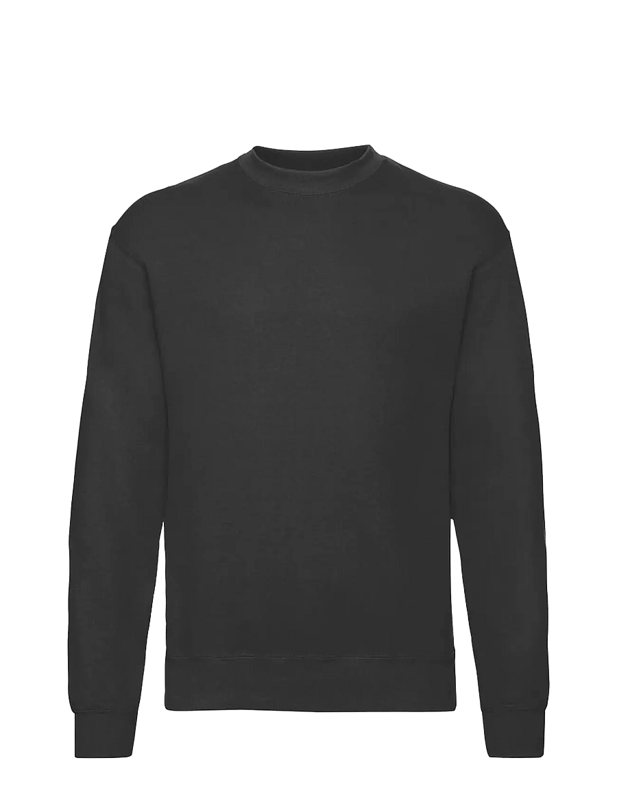 Fruit of the loom - Classic Set-In Sweat - igapäevane stiil - black - 0