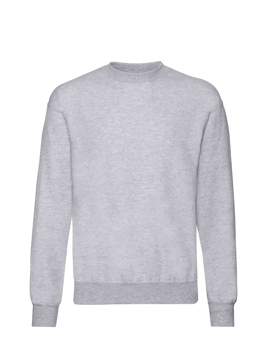 Fruit of the loom - Classic Set-In Sweat - vardagsstil - heather grey - 0