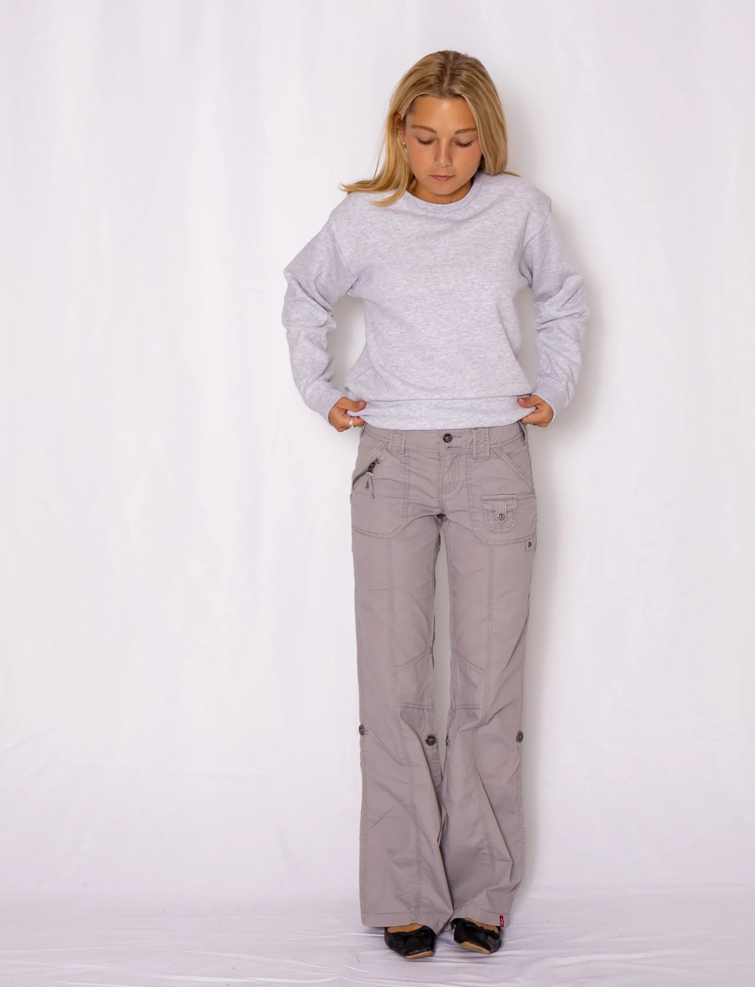 Fruit of the loom - Classic Set-In Sweat - everyday style - heather grey - 4