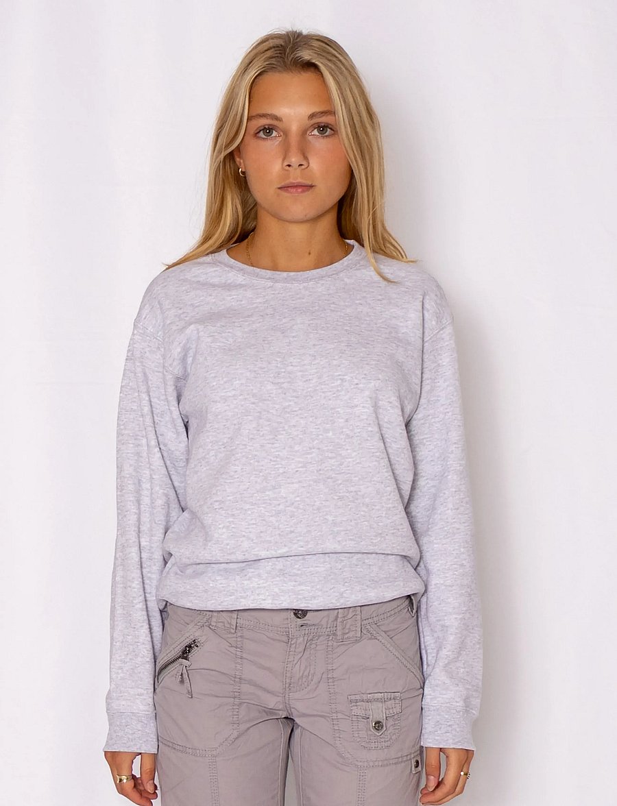 Fruit of the loom - Classic Set-In Sweat - vardagsstil - heather grey - 5
