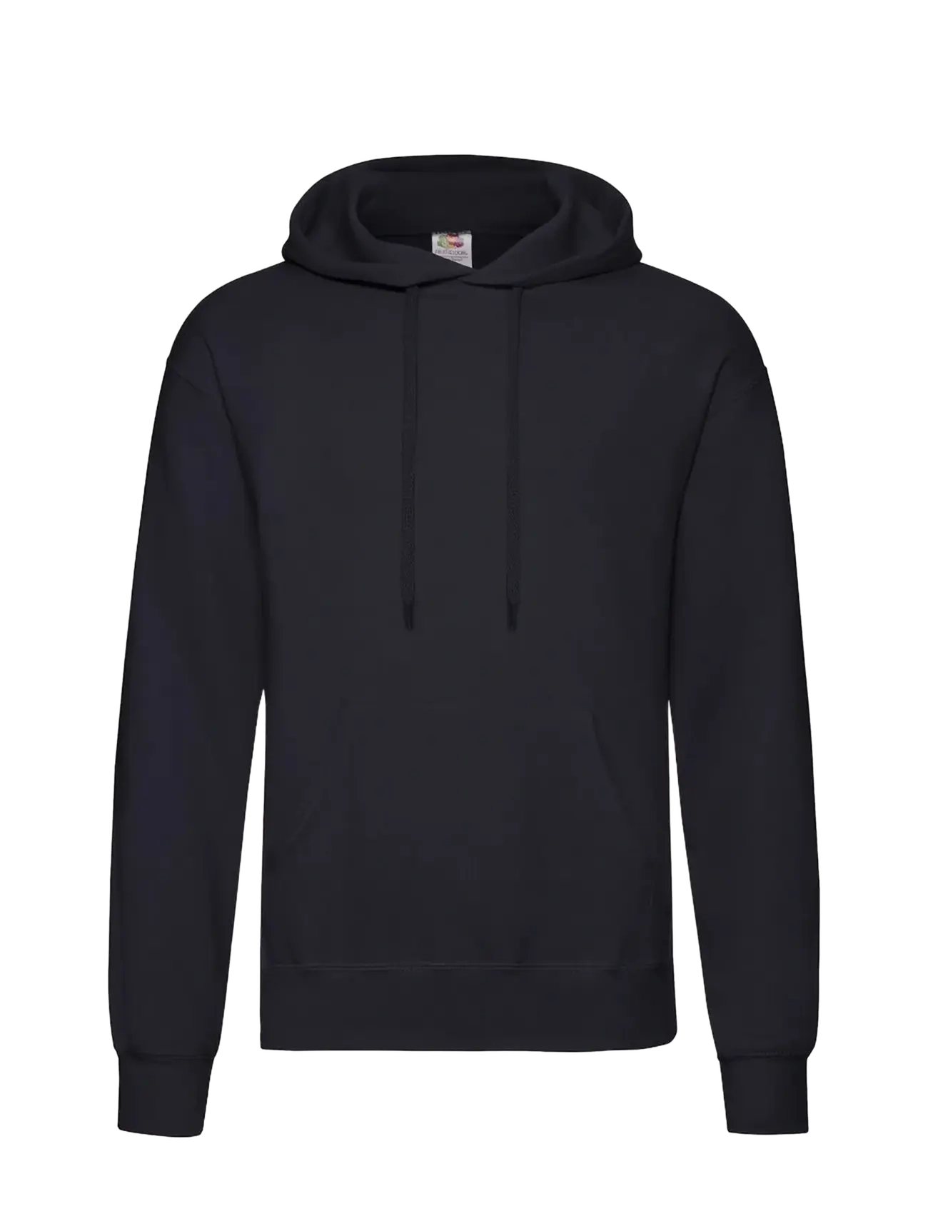FRUIT OF THE LOOM Klassisch Hooded Sweat Schwarz - XL - Damen