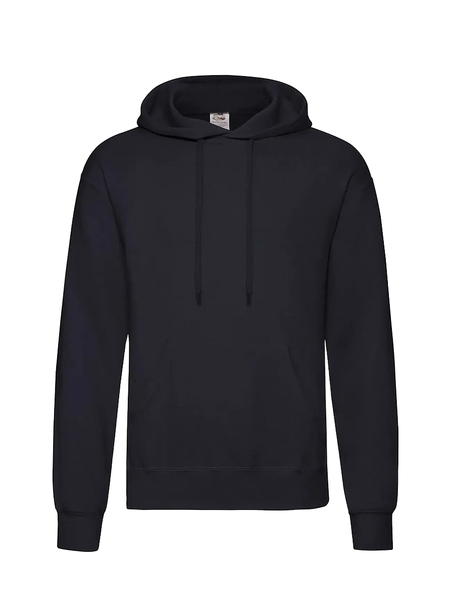 Fruit of the loom - Classic Hooded Sweat - kapuutsiga dressipluusid - black - 0