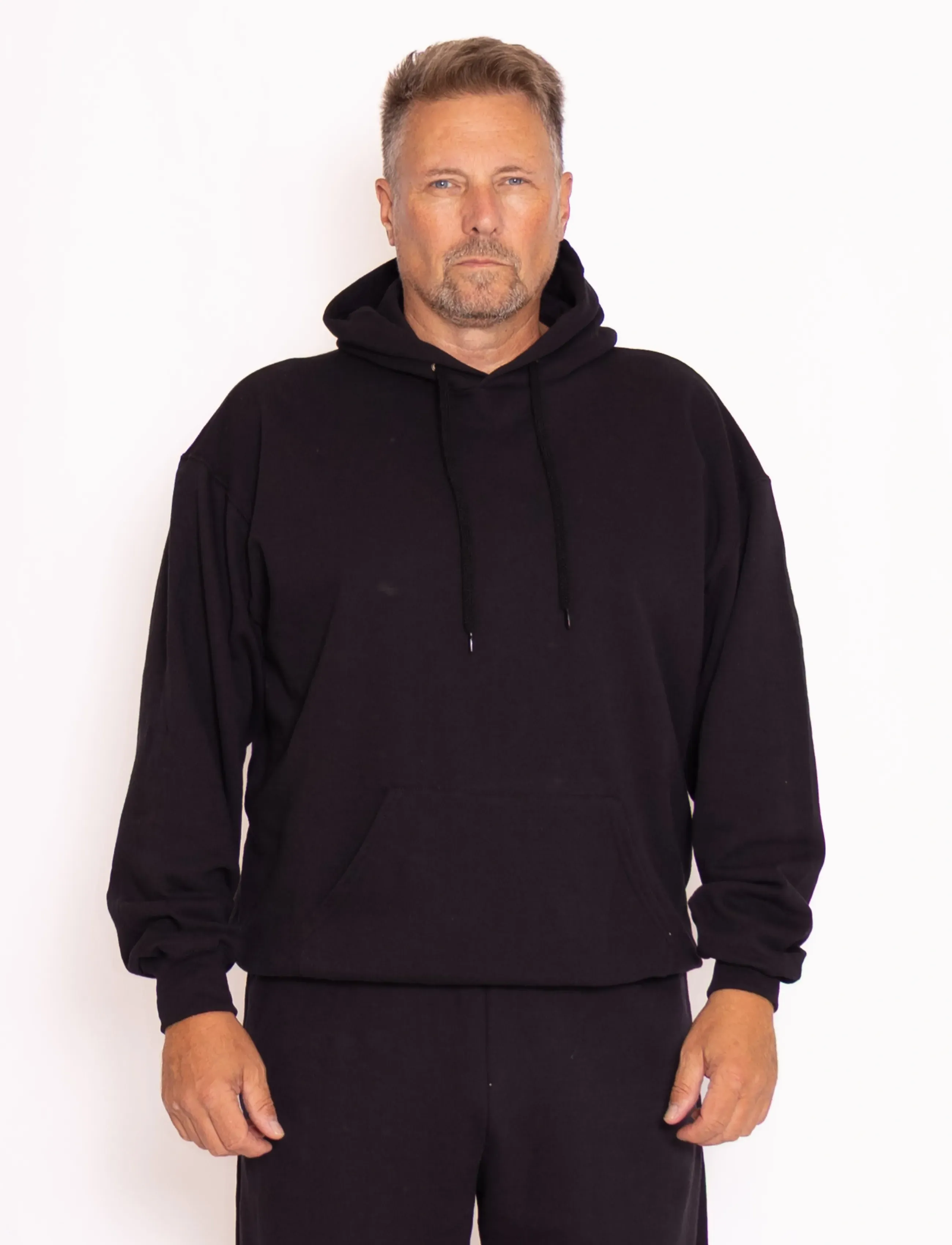 Fruit of the loom - Classic Hooded Sweat - hættetrøjer - black - 3