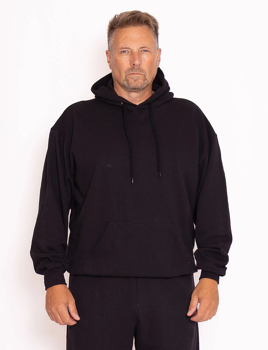 Fruit of the loom - Classic Hooded Sweat - kapuutsiga dressipluusid - black - 3