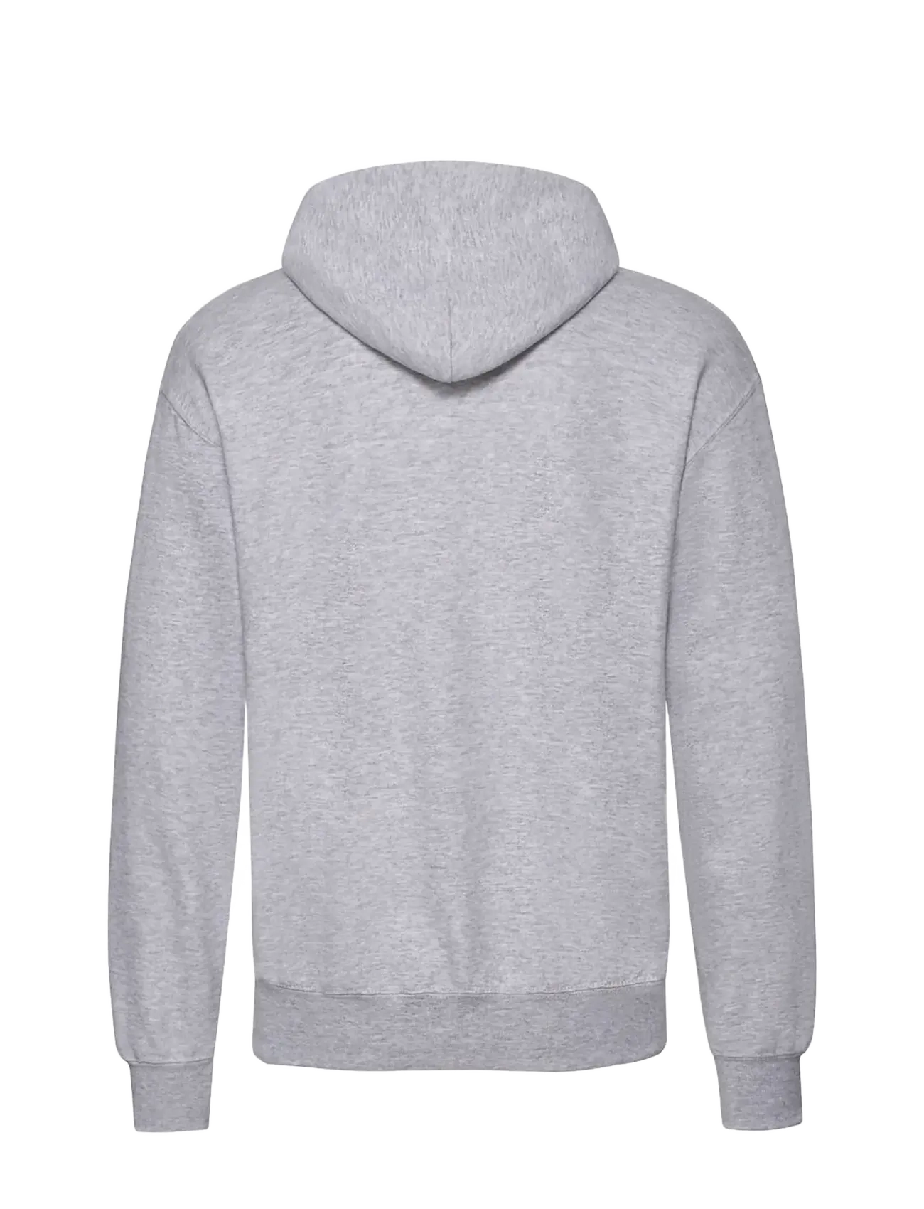 Fruit of the loom - Classic Hooded Sweat - hættetrøjer - heather grey - 1