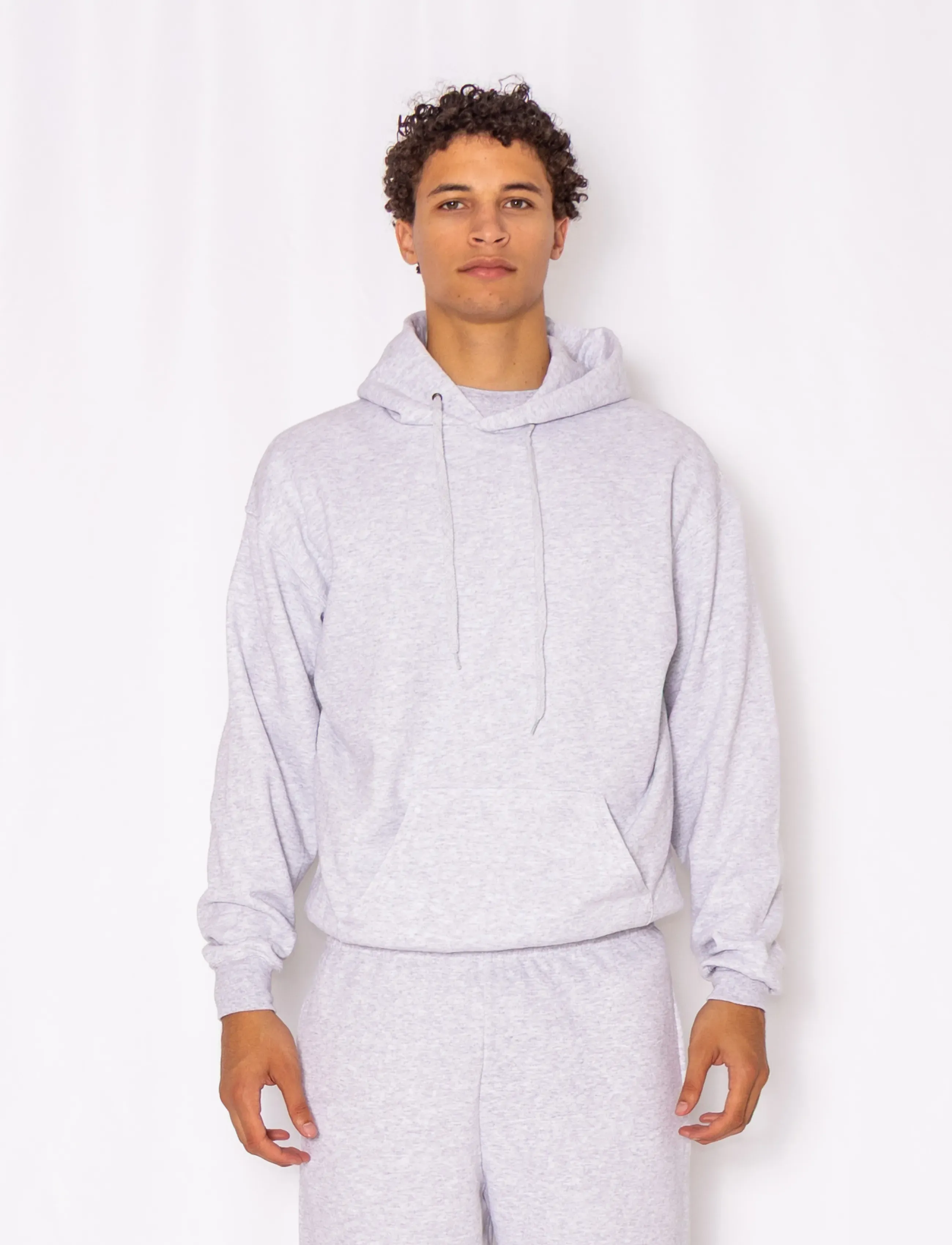 Fruit of the loom - Classic Hooded Sweat - hættetrøjer - heather grey - 4