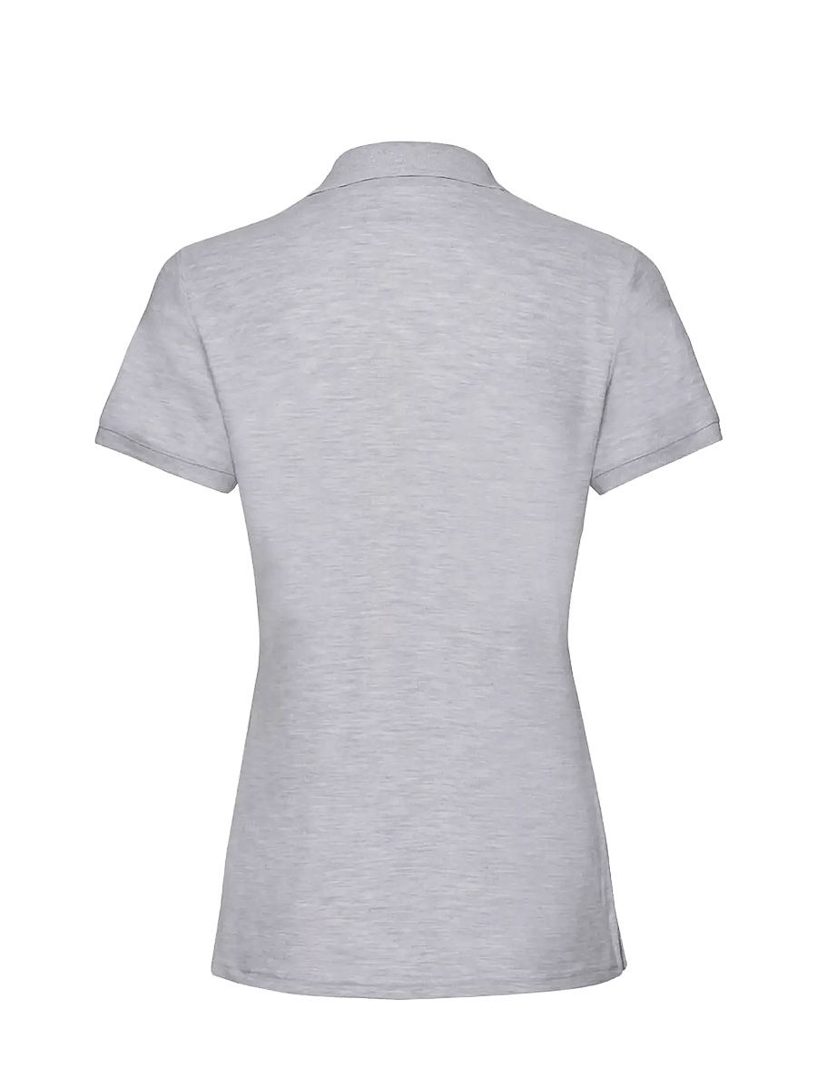 Fruit of the loom - Ladies Premium Polo - poloer - heather grey - 2