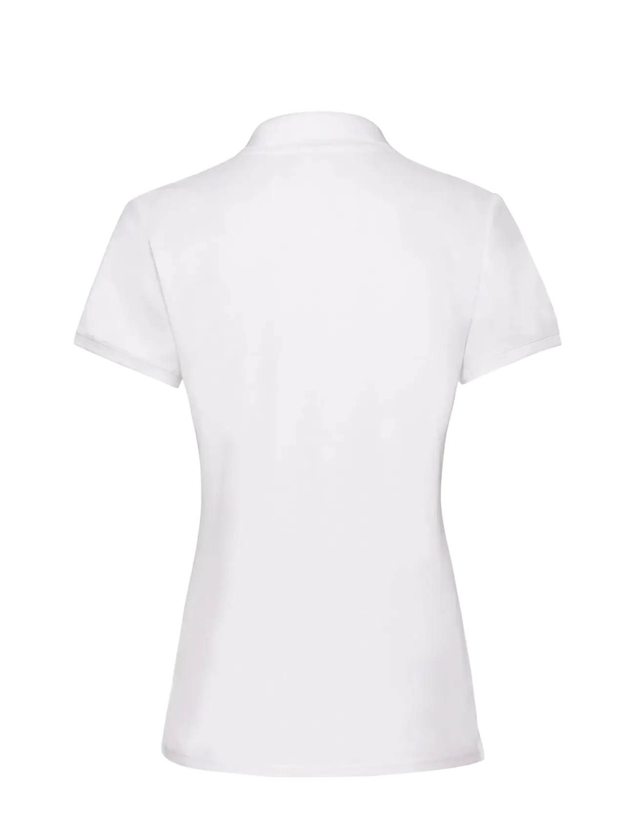 Fruit of the loom - Ladies Premium Polo - polo shirts - white - 1