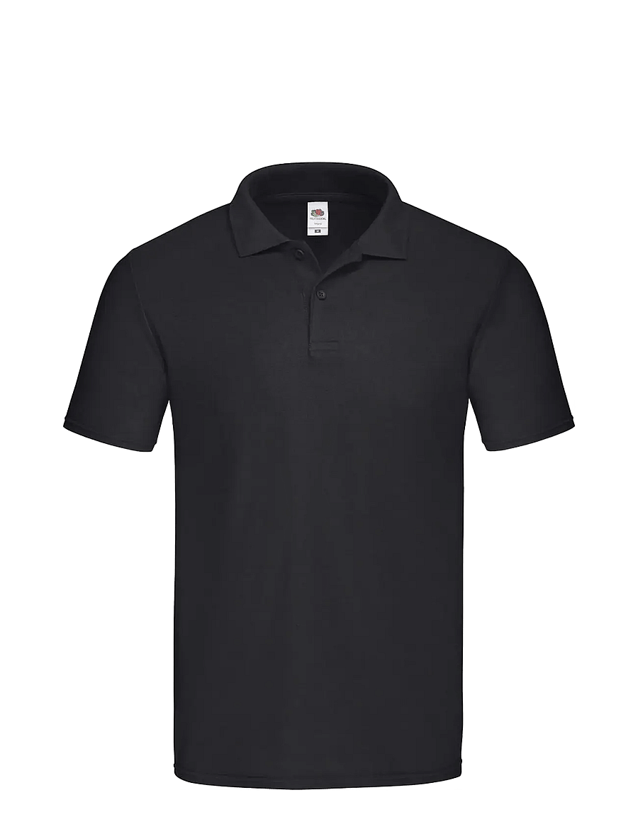 Fruit of the loom - Original Polo - polos à manches courtes - black - 0