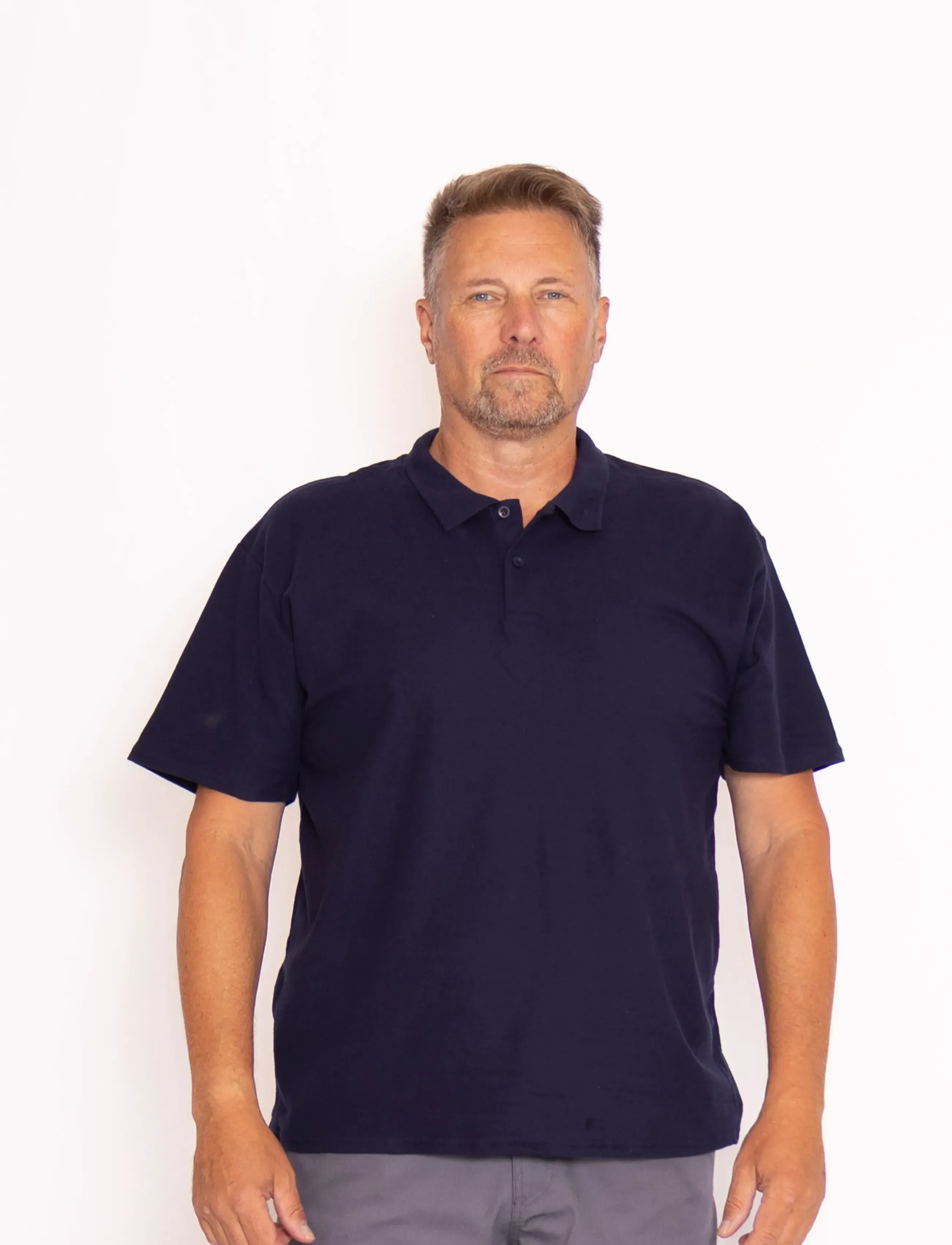 Fruit of the loom Original Polo, M, Navy, Poloer > Kortærmede, Herre