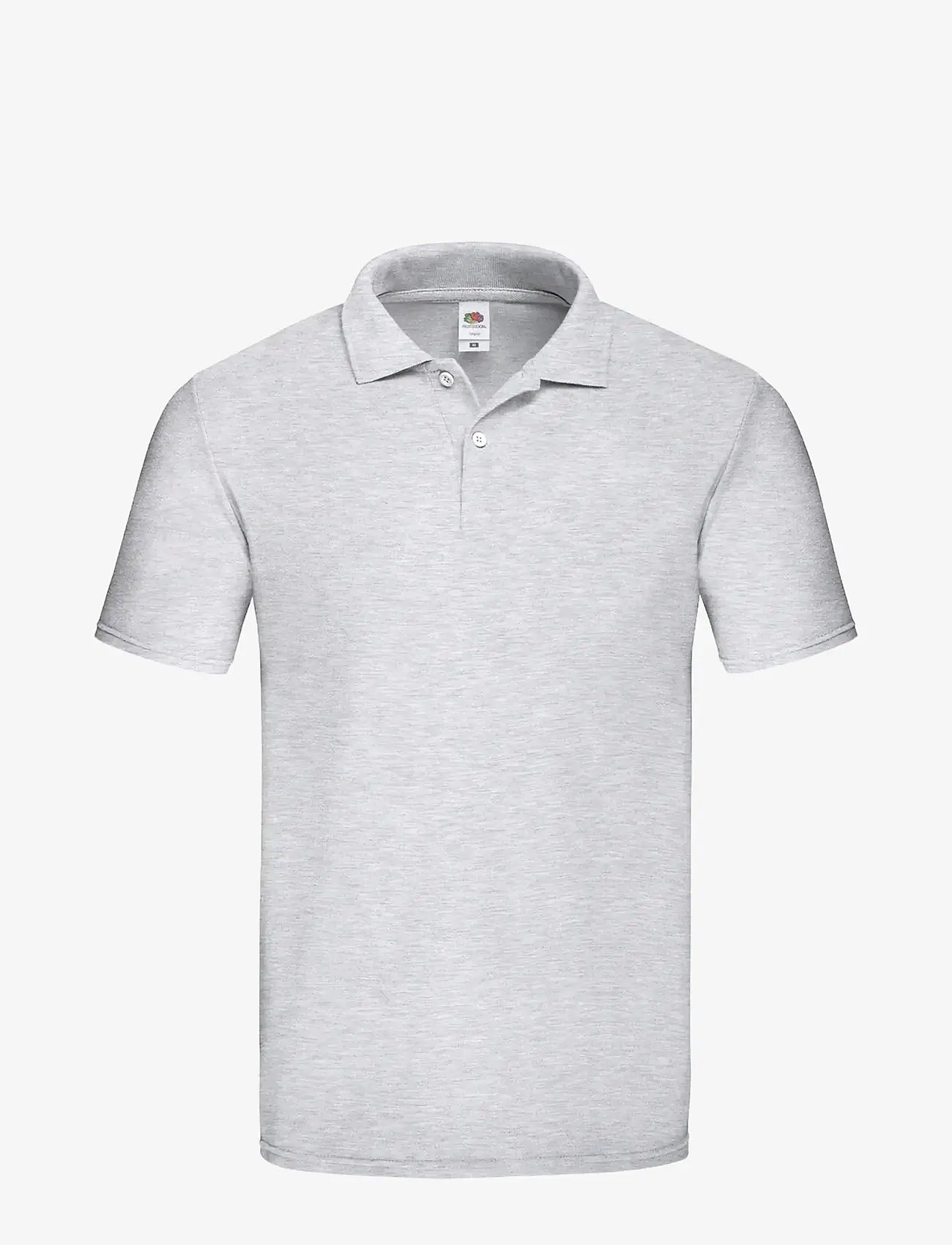 Fruit of the loom - Original Polo - lühikeste varrukatega polod - heather grey - 0