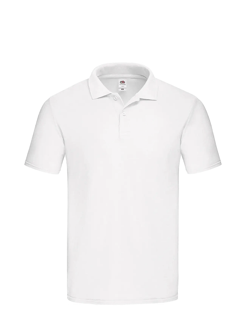 Fruit of the loom - Original Polo - kortærmede poloer - white - 0