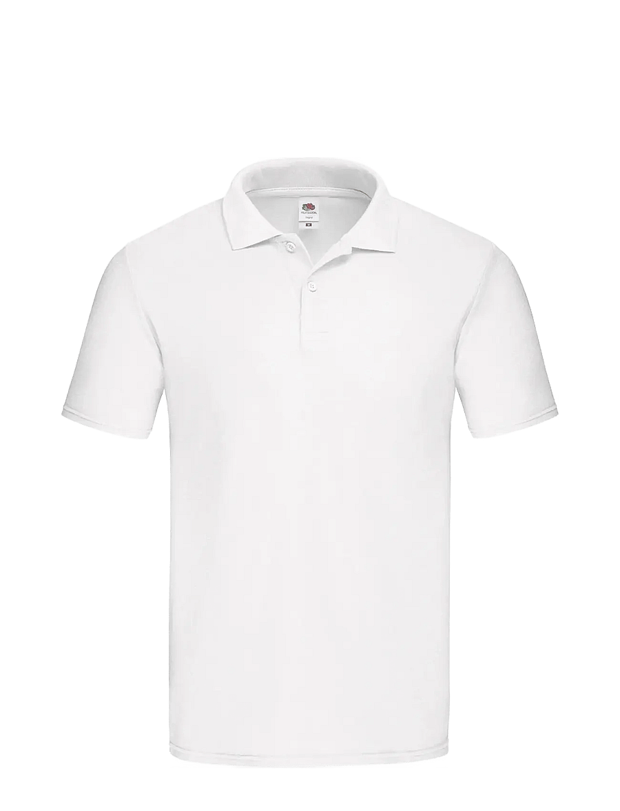Fruit of the loom - Original Polo - kurzärmelig - white - 0