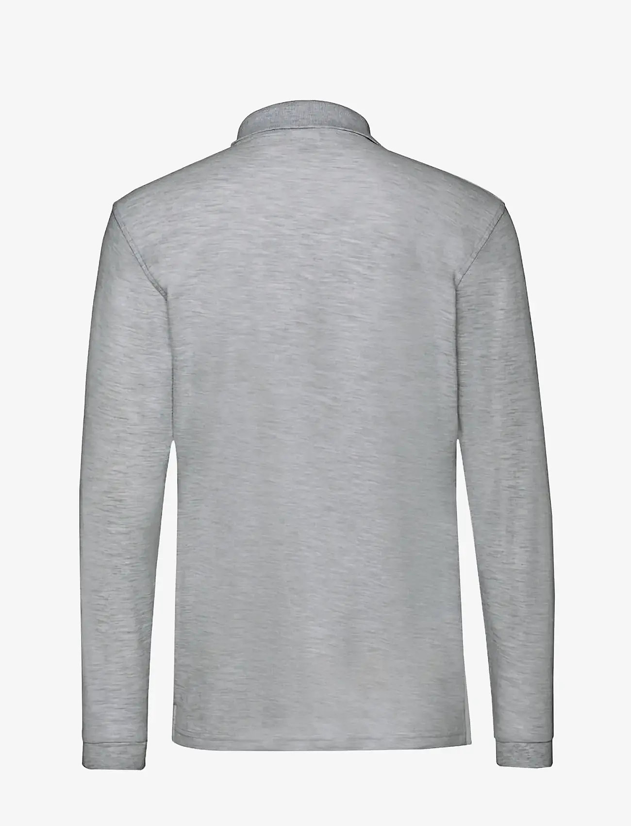 Fruit of the loom - Premium Long Sleeve Polo - langermede - athletic heather - 1