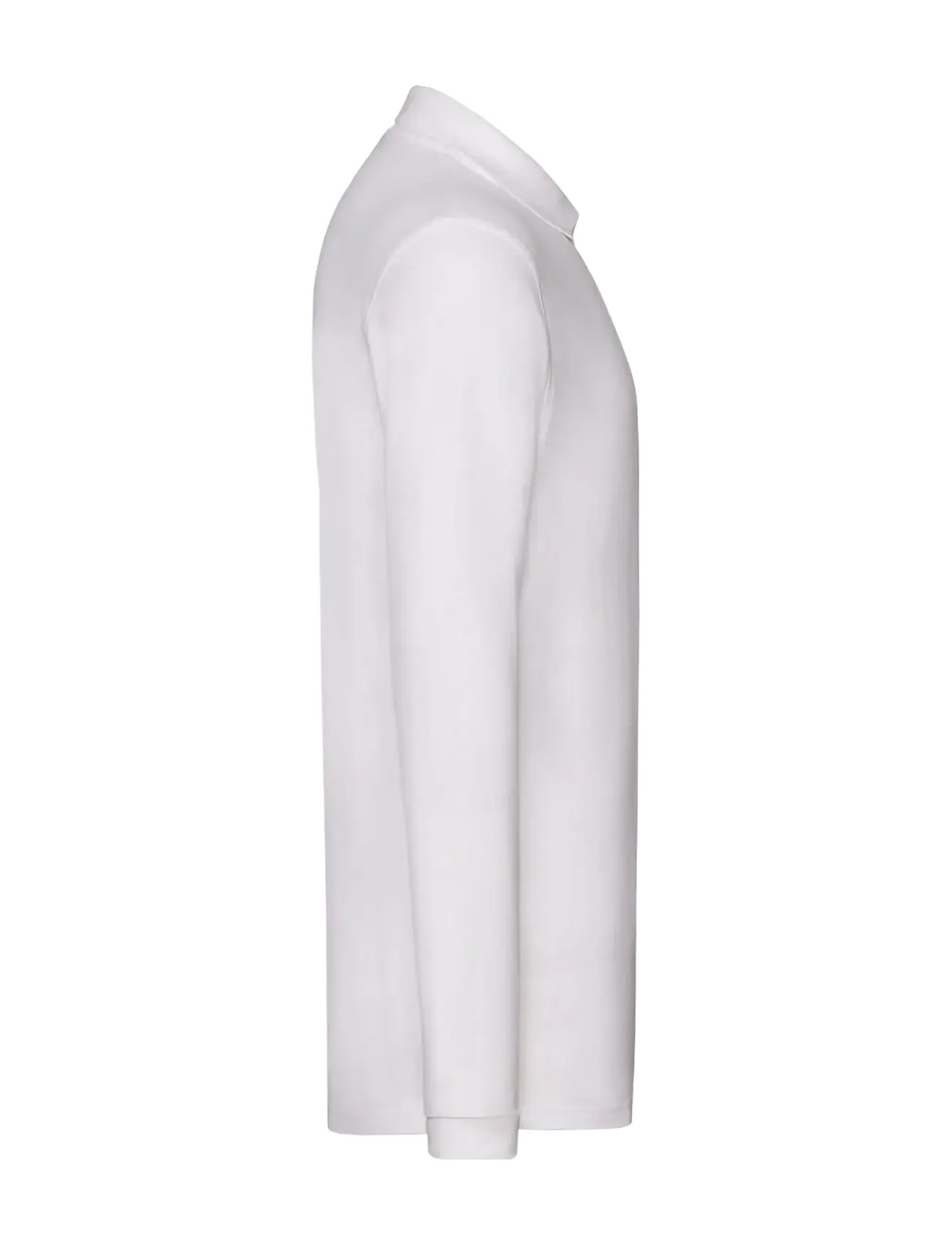 Fruit of the loom - Premium Long Sleeve Polo - langærmede poloer - white - 3