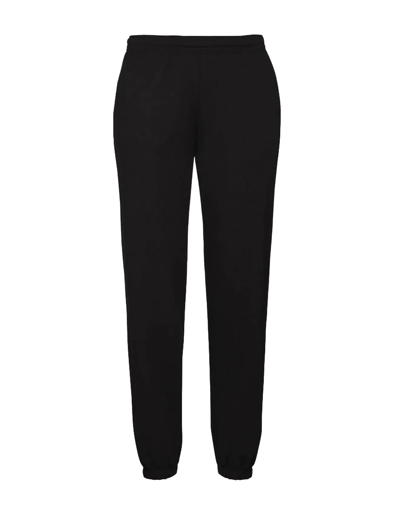 FRUIT OF THE LOOM Klassisch Elasticated Cuff Jog Hosen Schwarz - M - Damen