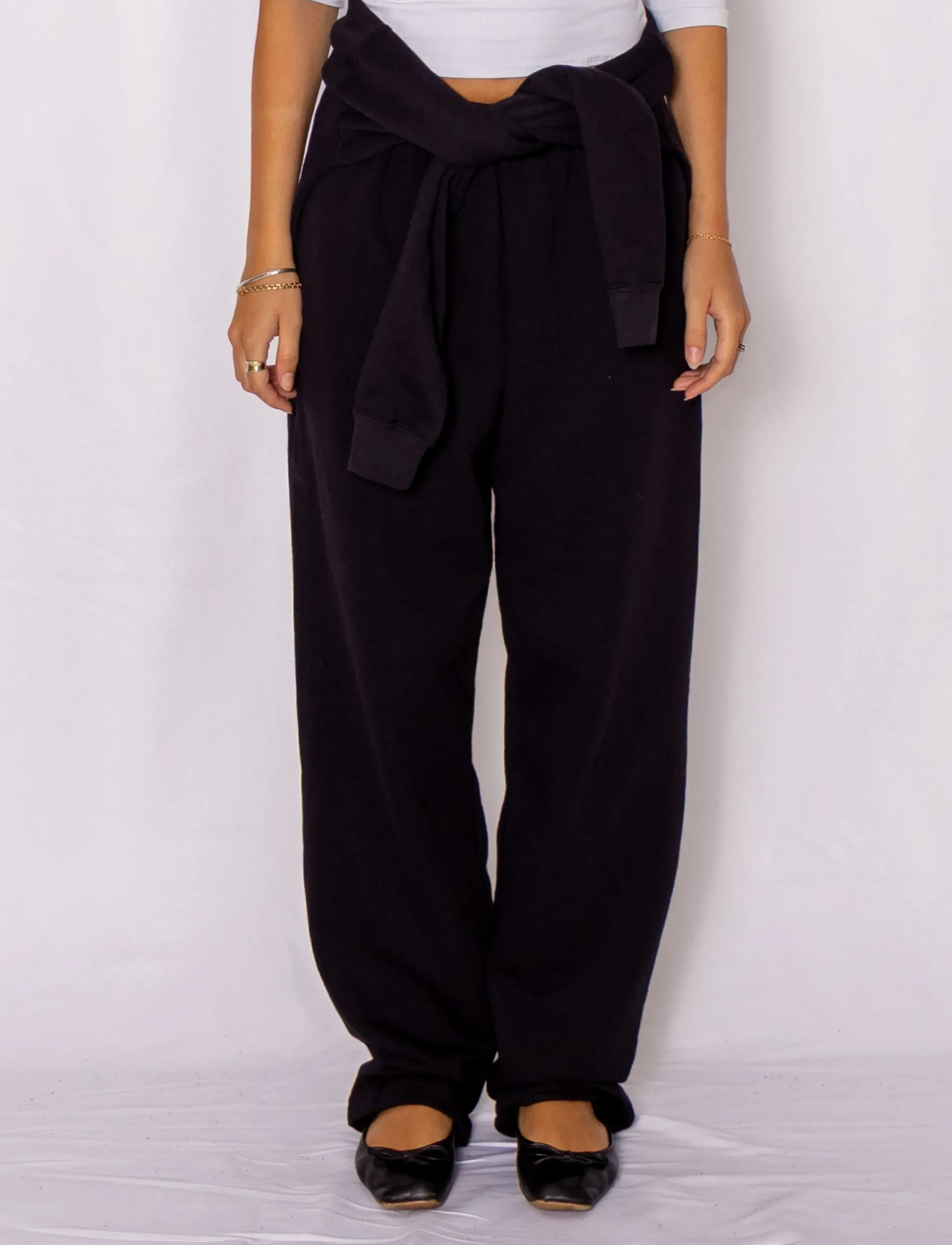 Fruit of the loom - Classic Elasticated Cuff Jog Pants - hverdags stil - black - 4