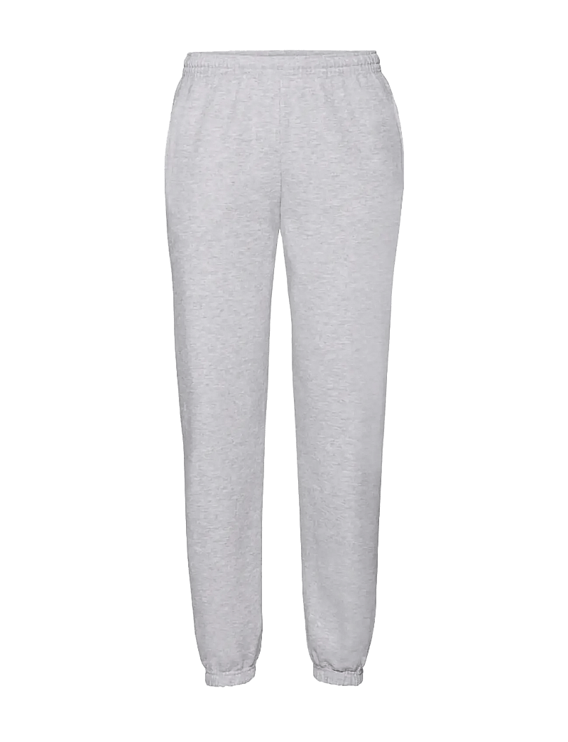 Fruit of the loom - Classic Elasticated Cuff Jog Pants - alltags-style - heather grey - 0