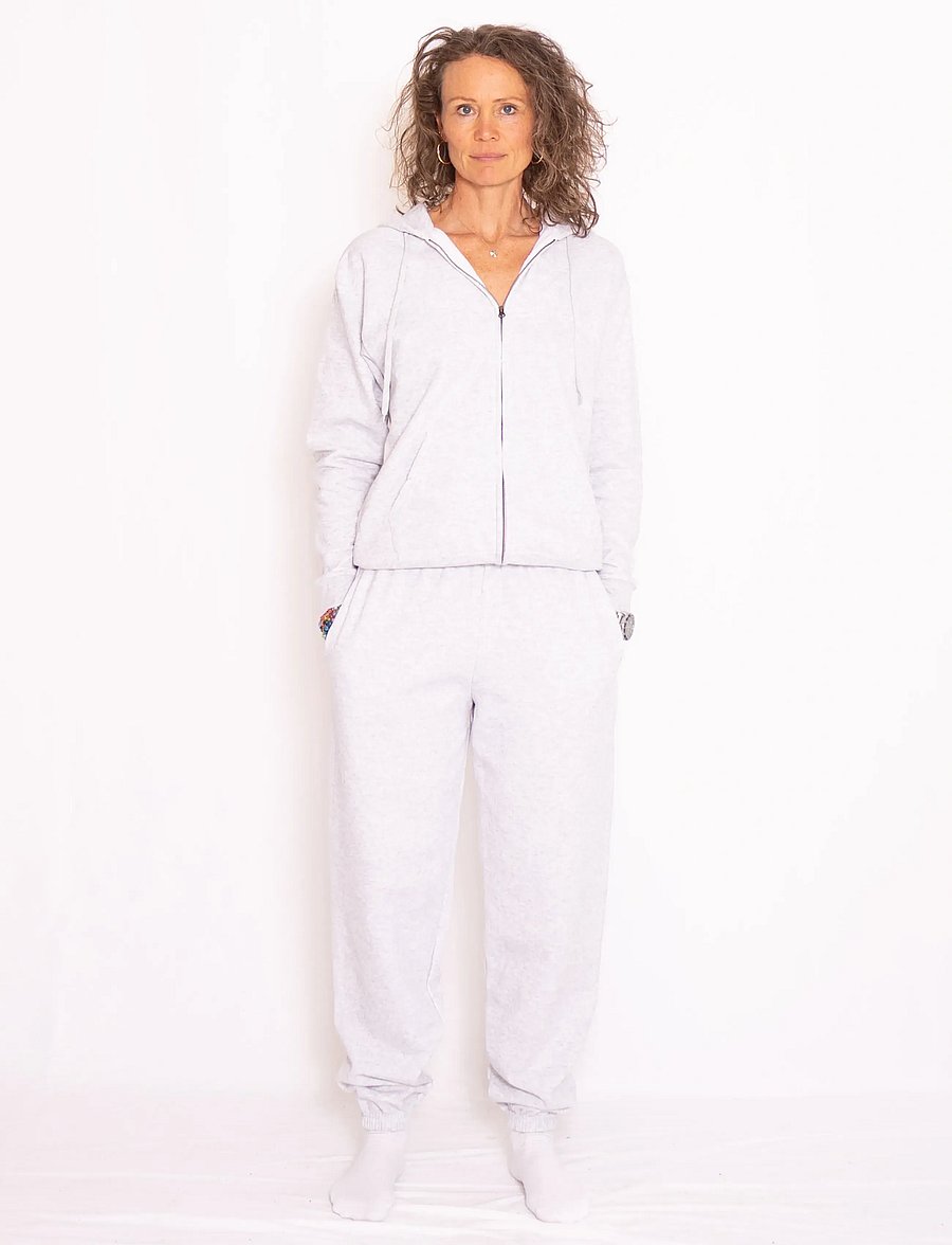 Fruit of the loom - Classic Elasticated Cuff Jog Pants - igapäevane stiil - heather grey - 4