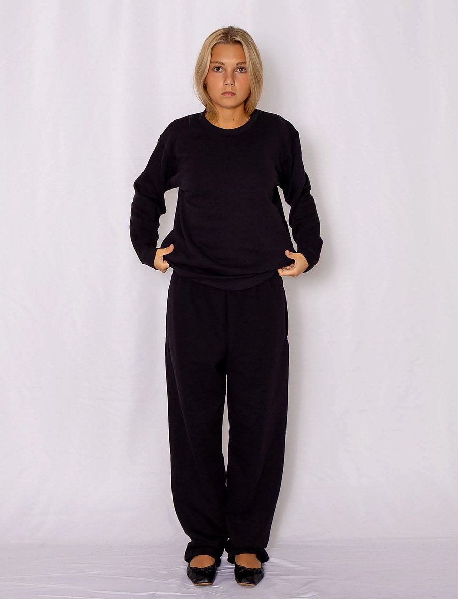 Fruit of the loom - Classic Open Hem Jog Pants - hverdags stil - black - 3