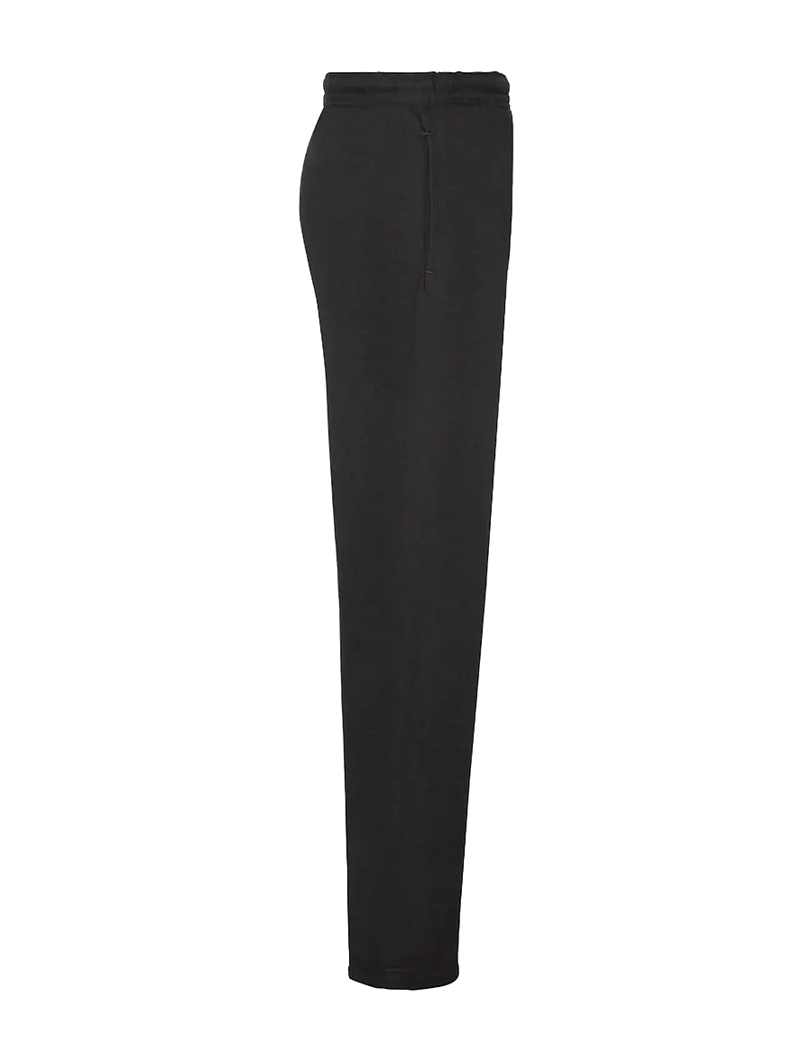 Fruit of the loom - Classic Open Hem Jog Pants - hverdags stil - black - 2
