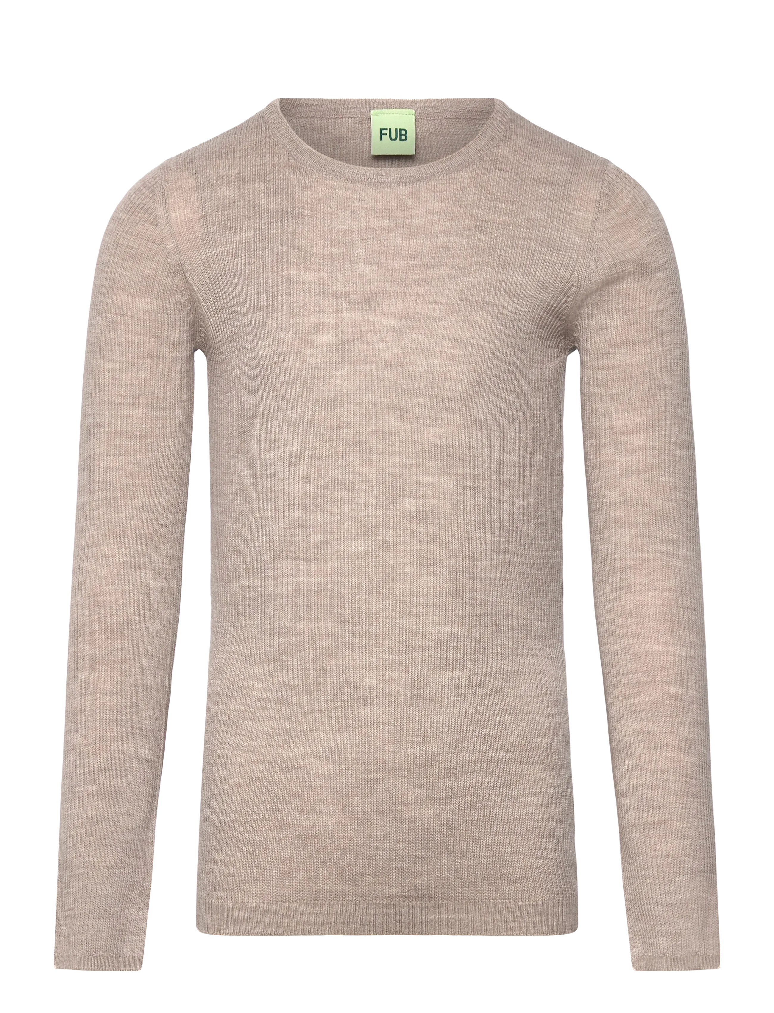 FUB Rib Bluse Beige - 80 - Kinder