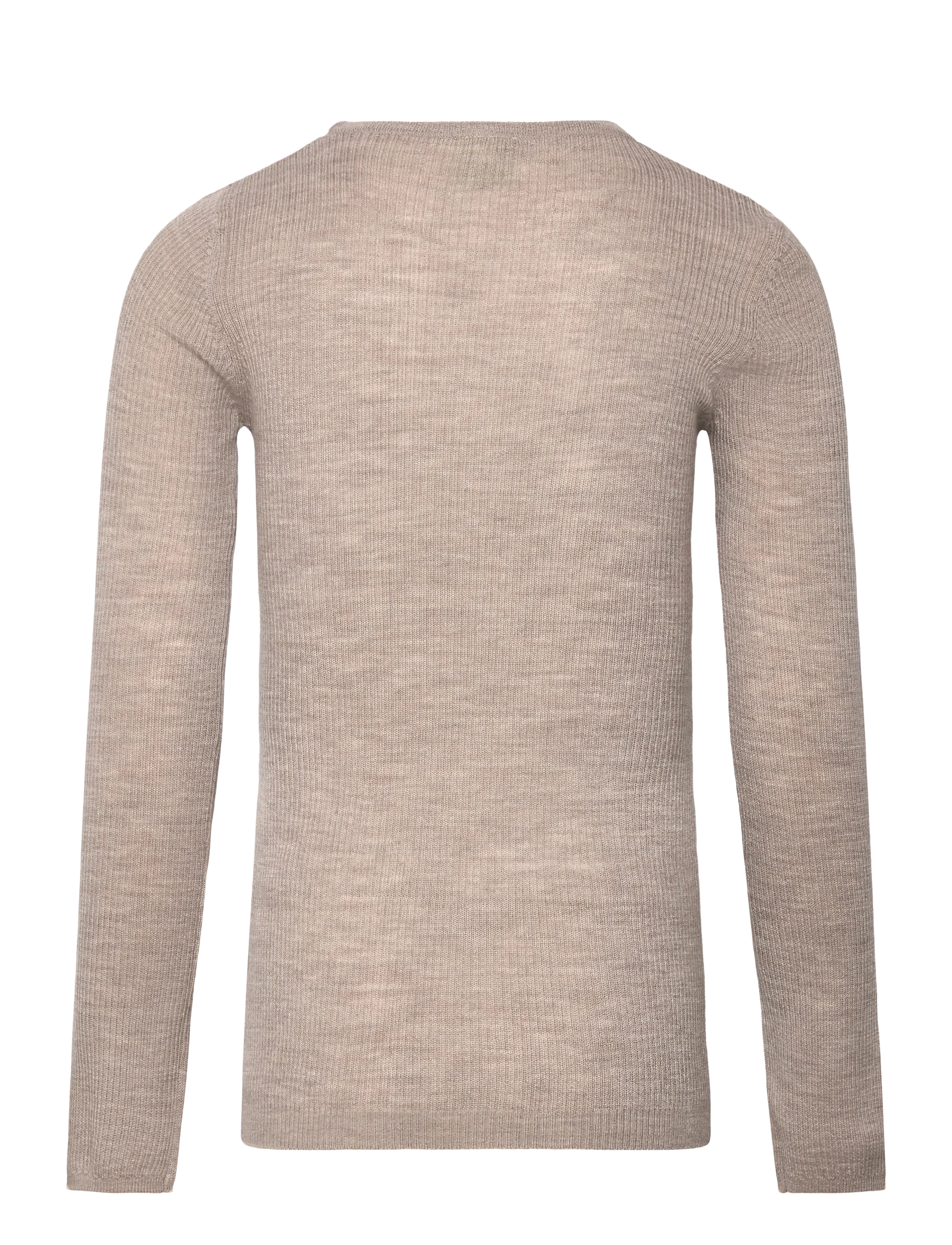 FUB - Rib Blouse - jumpers - oat melange - 1