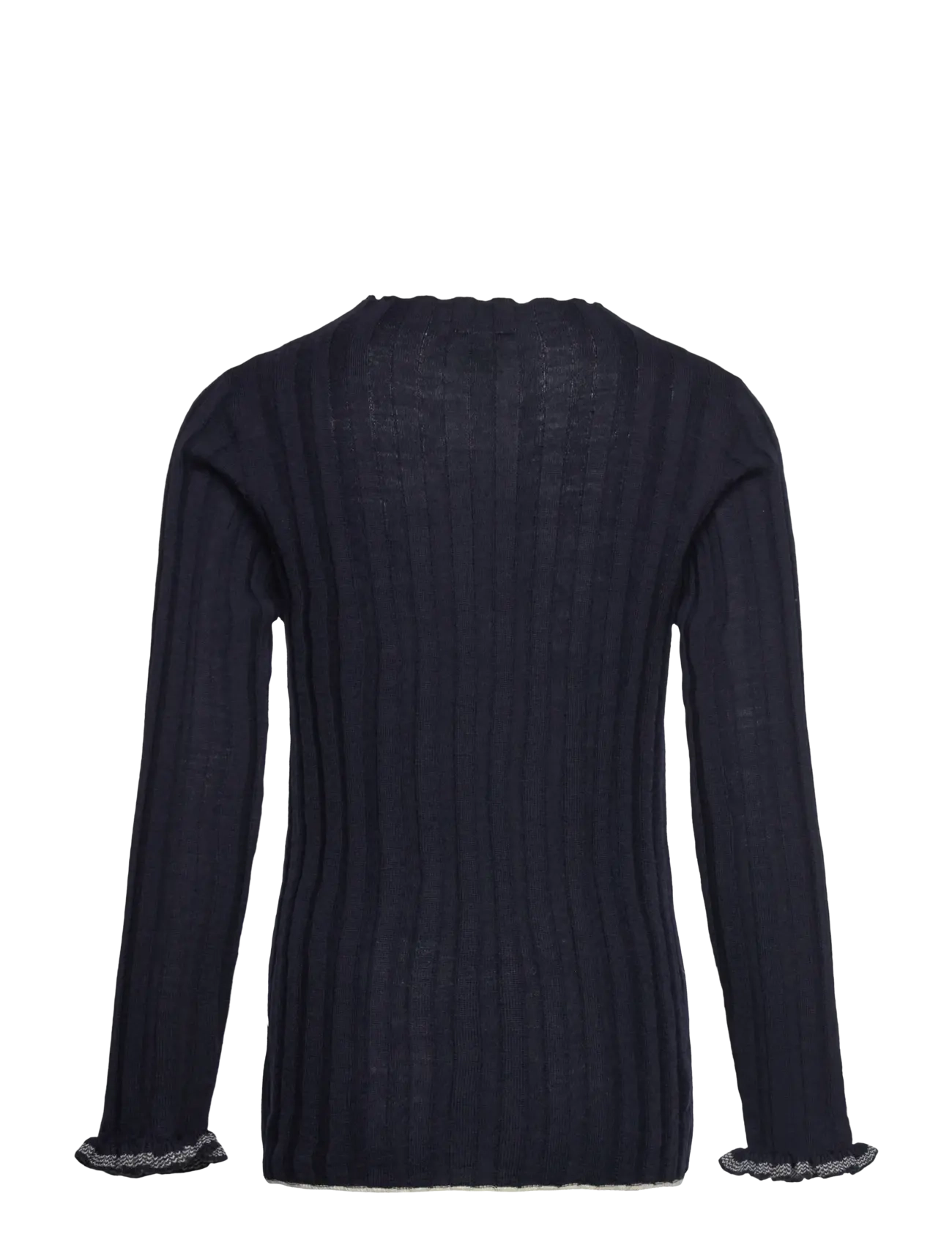 FUB - High Neck Blouse - gensere - dark navy - 1
