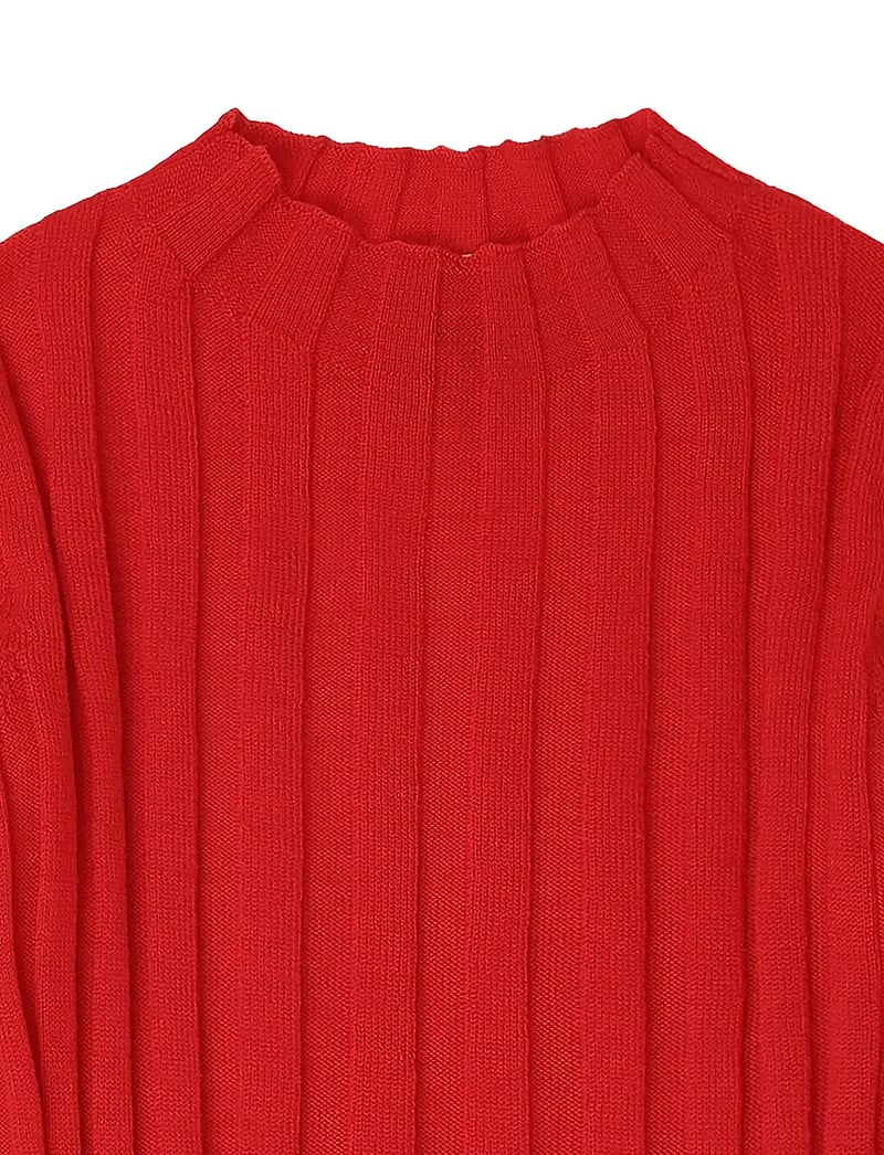 FUB - High Neck Blouse - stickade tröjor - signal red - 1