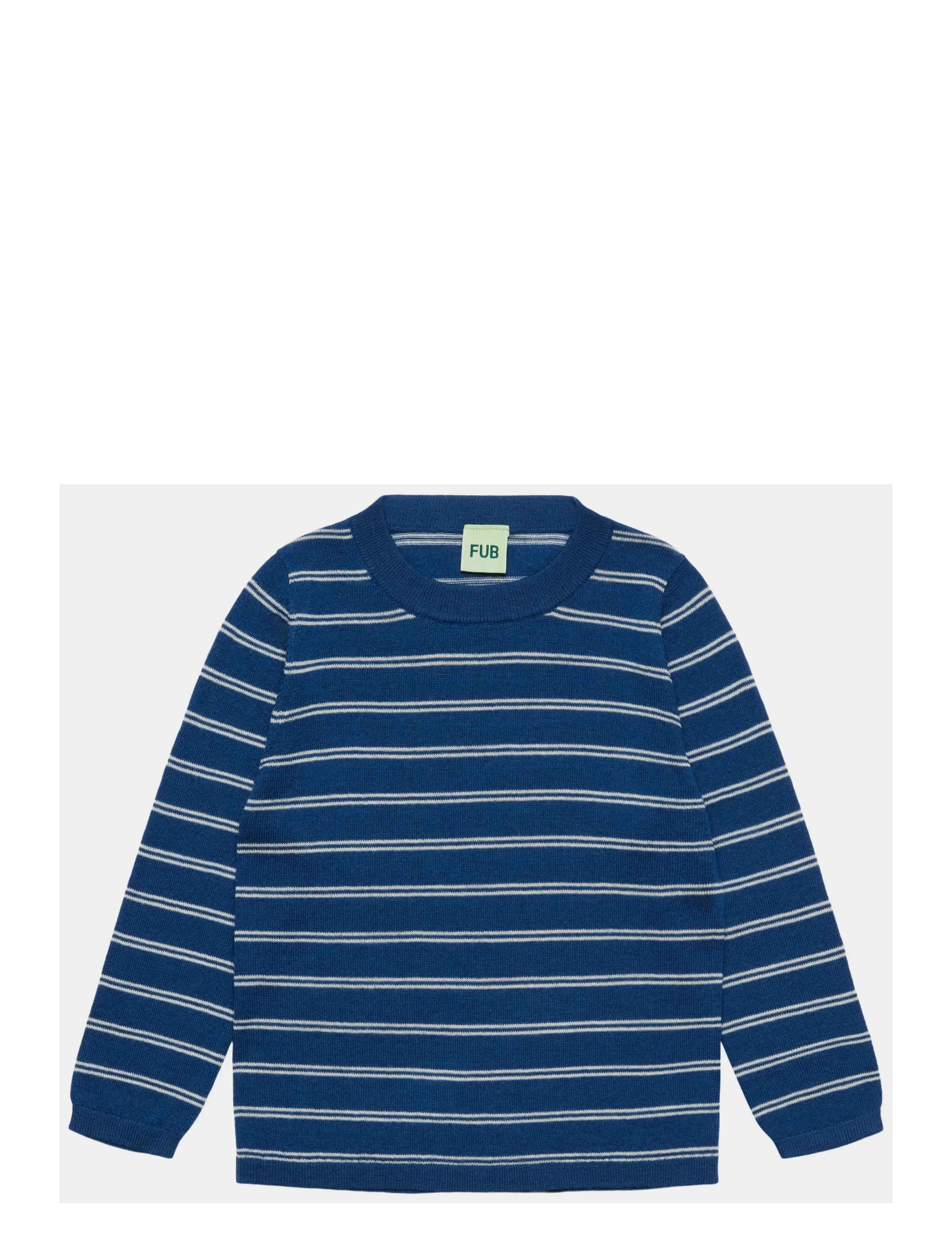 FUB Striped Tee - Kleidung - DEEP INDIGO/ECRU / navy