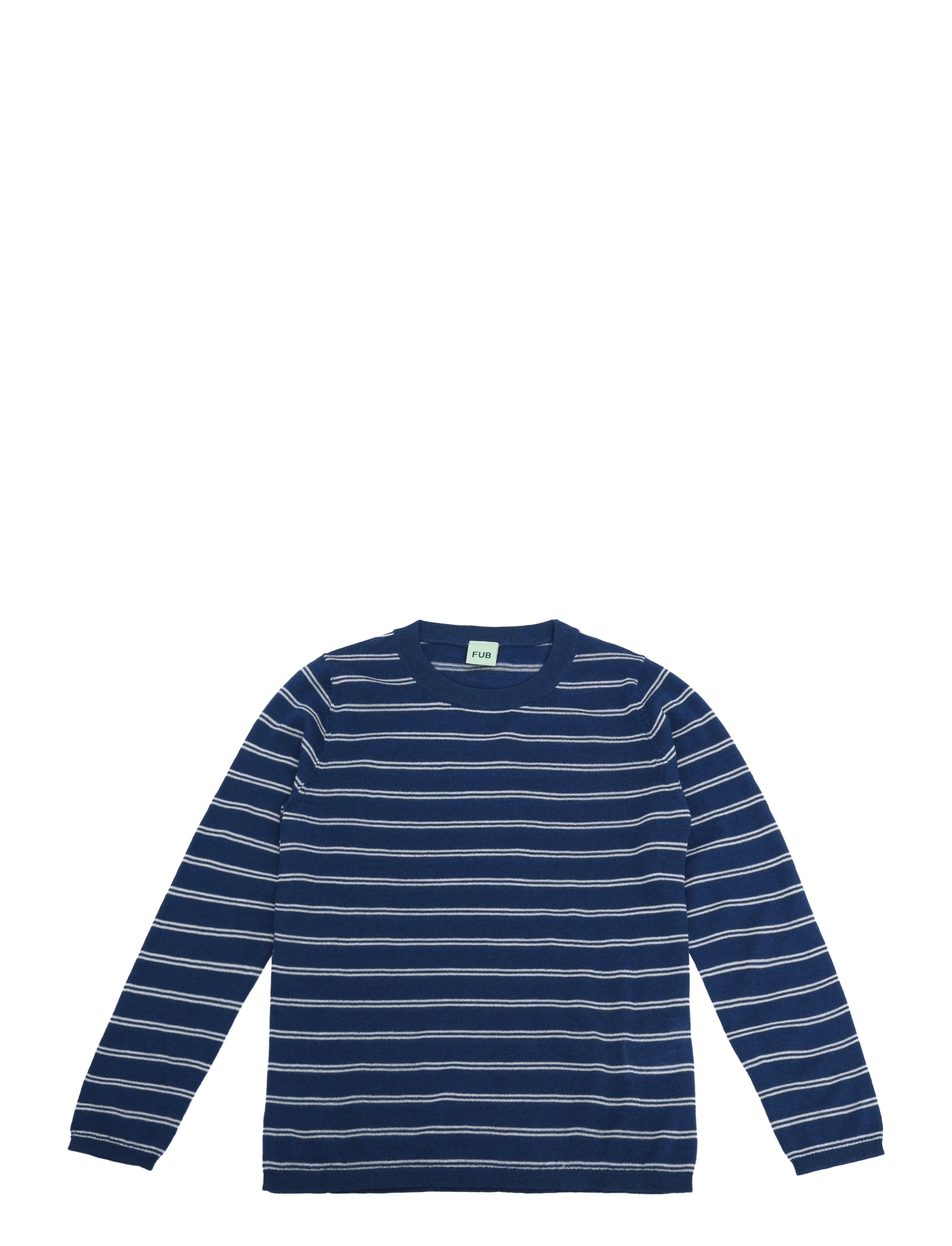 FUB Striped Tee - Imik  44-92 - DEEP INDIGO/ECRU / navy