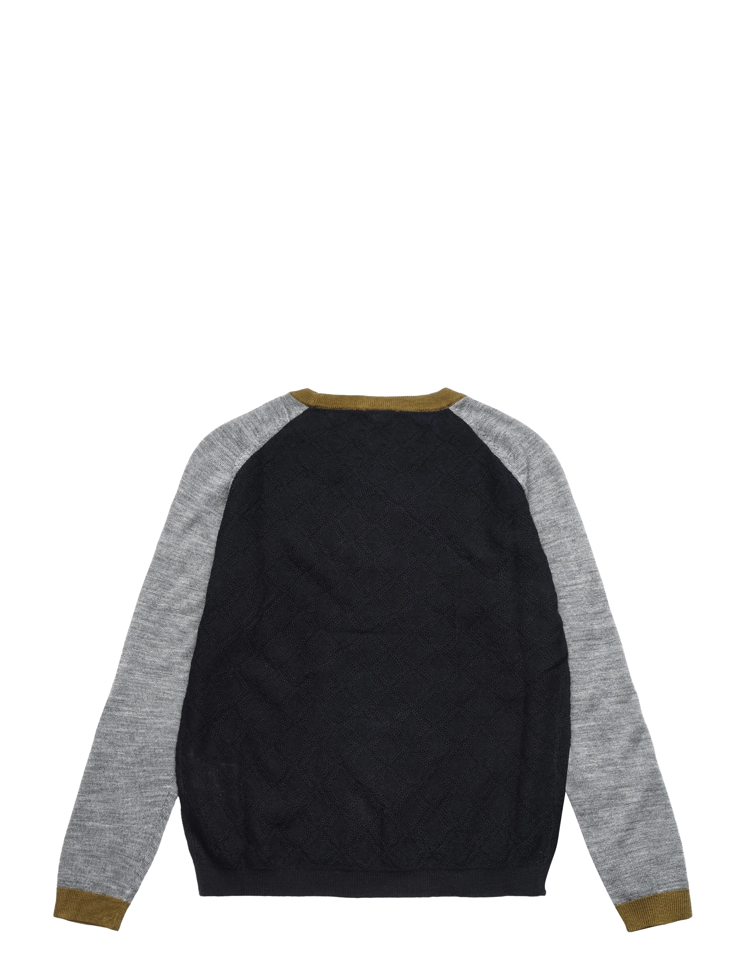 FUB - Colour Block Crew - trøjer - dark navy - 1