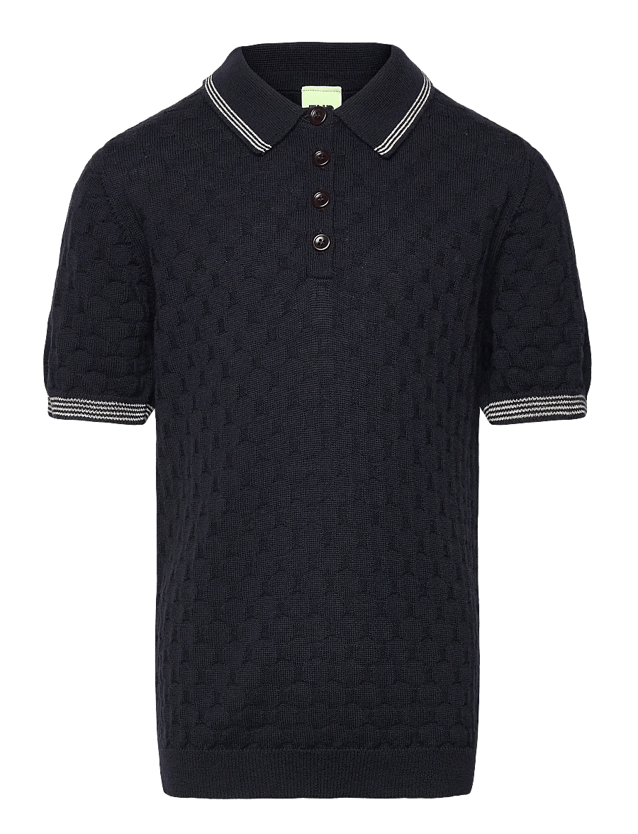 FUB - Polo - kurzärmelig - dark navy - 0