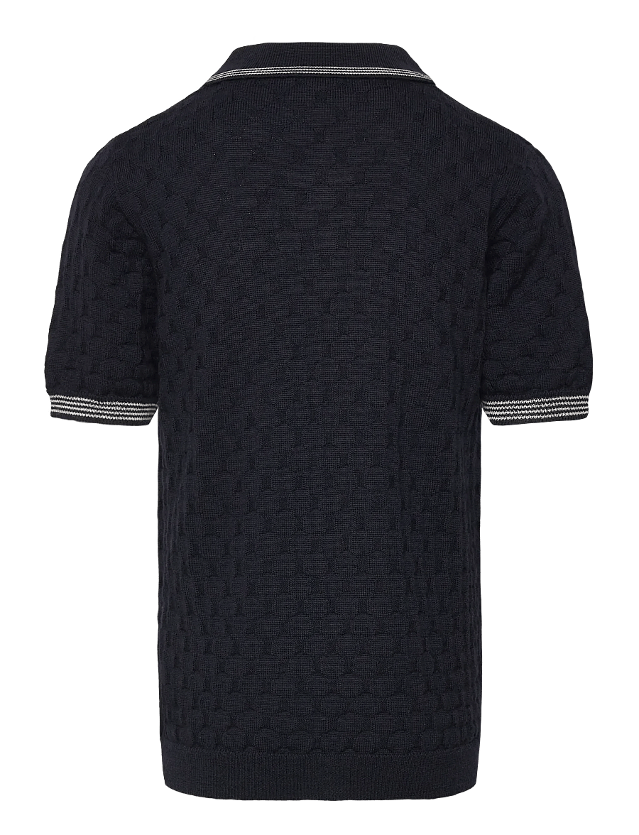 FUB - Polo - kurzärmelig - dark navy - 1