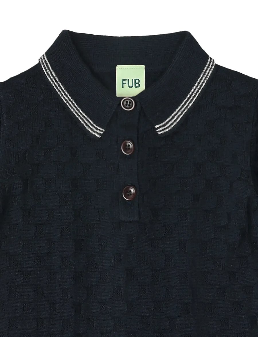 FUB - Polo - kurzärmelig - dark navy - 2