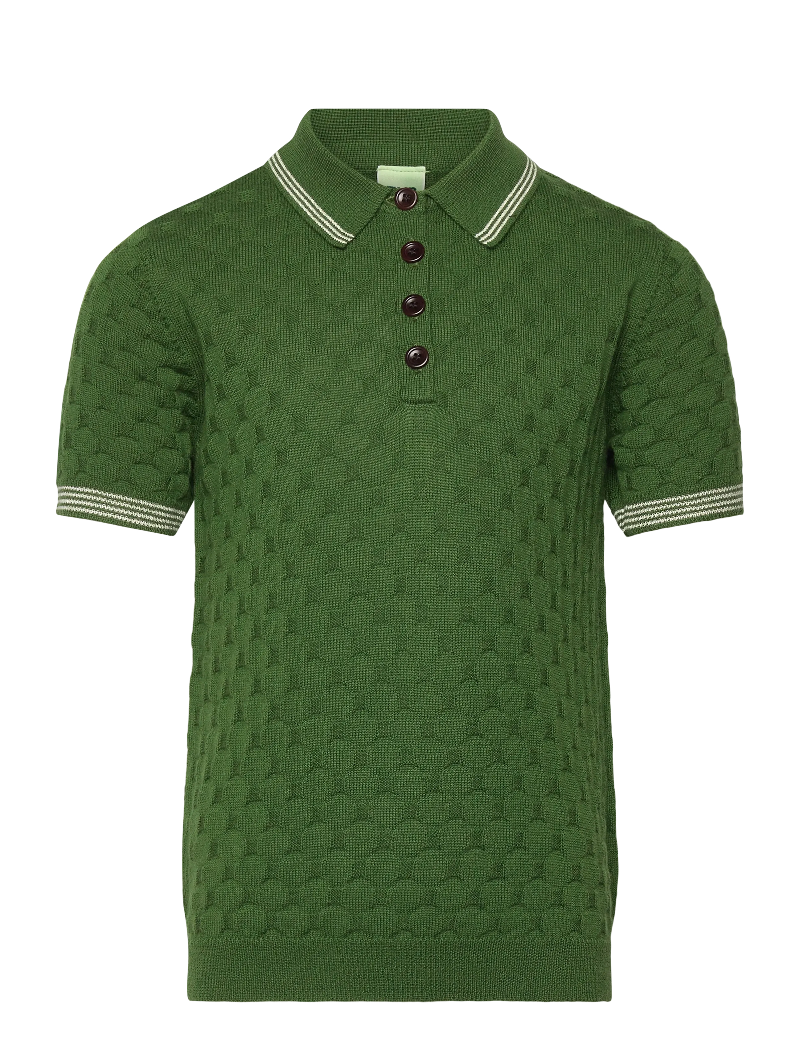 FUB Polo - Tops - FOREST / green