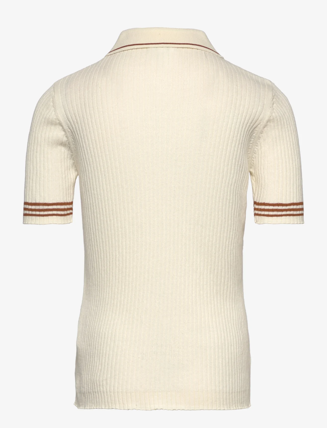 FUB - Polo Shirt - kortermede t-skjorter - ecru - 1