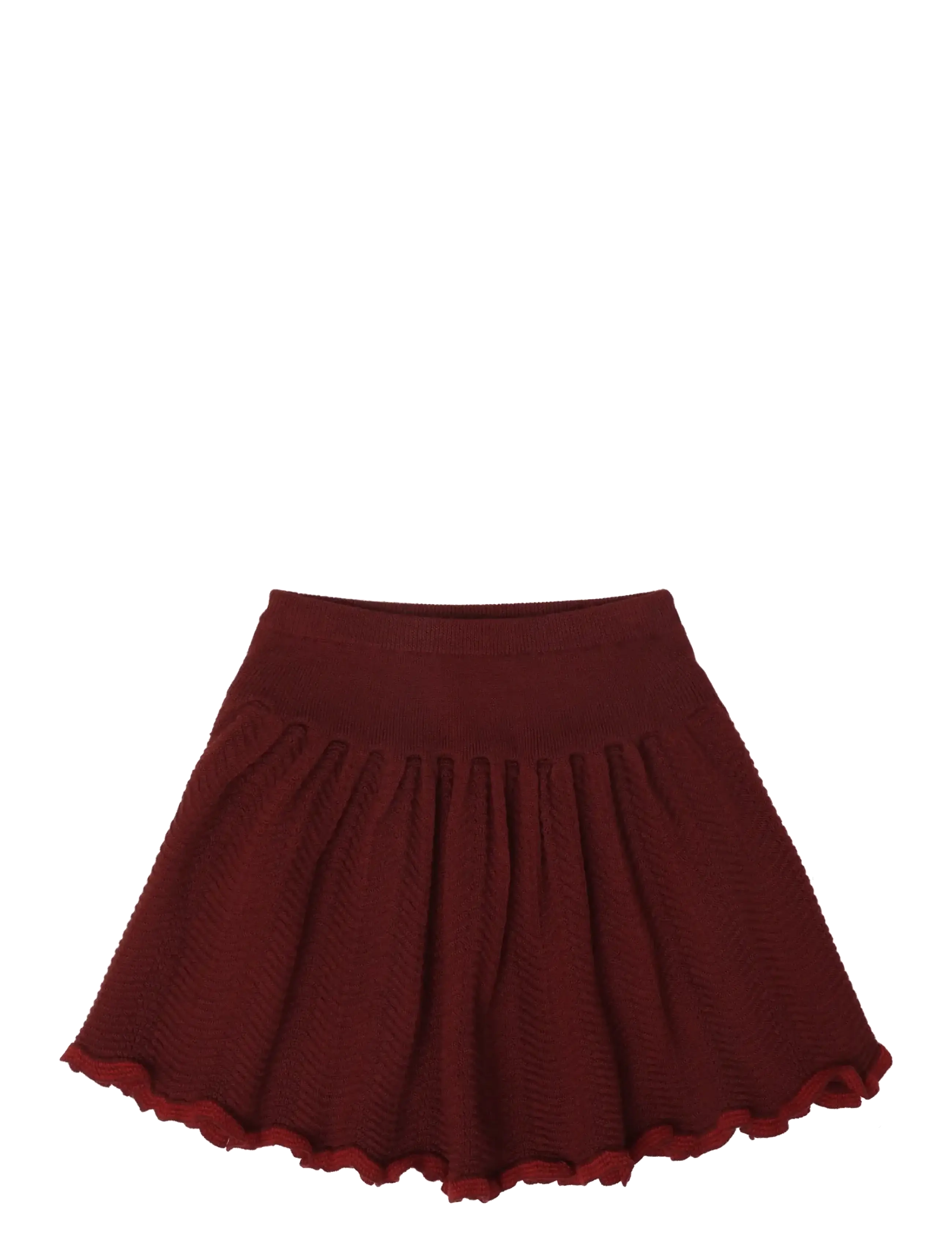 FUB Skirt - Kleidung - CRANBERRY / burgundy