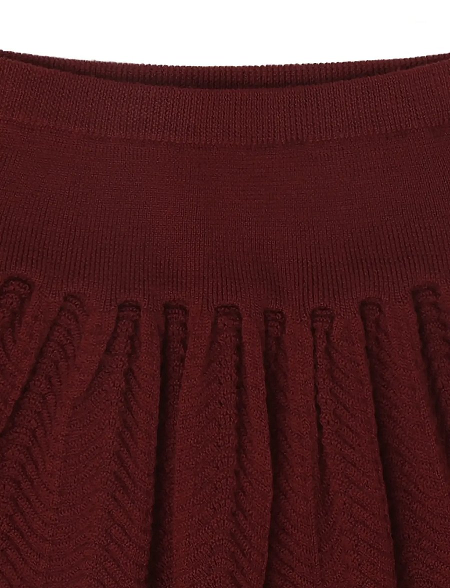 FUB - Skirt - miniseelikud - cranberry - 1