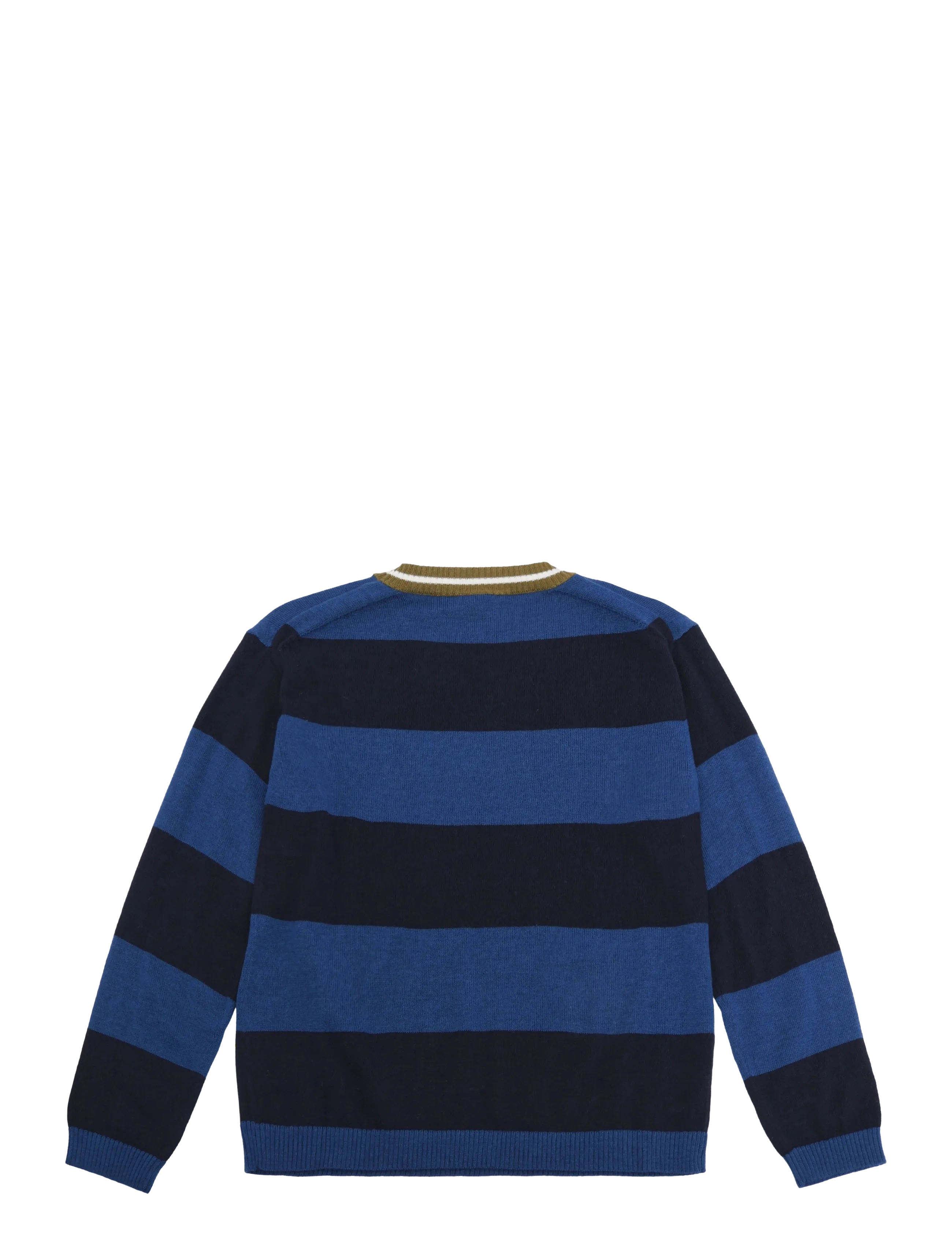 FUB - Striped Crew - stickade tröjor - deep indigo/dark navy - 1