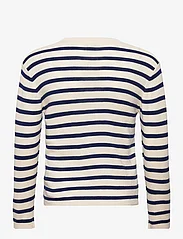 FUB - Longsleeve Tee - marškinėliai ilgomis rankovėmis - ecru/royal blue - 1