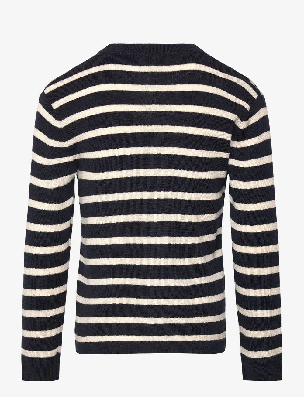 FUB - Longsleeve Tee - long-sleeved t-shirts - dark navy/ecru - 1