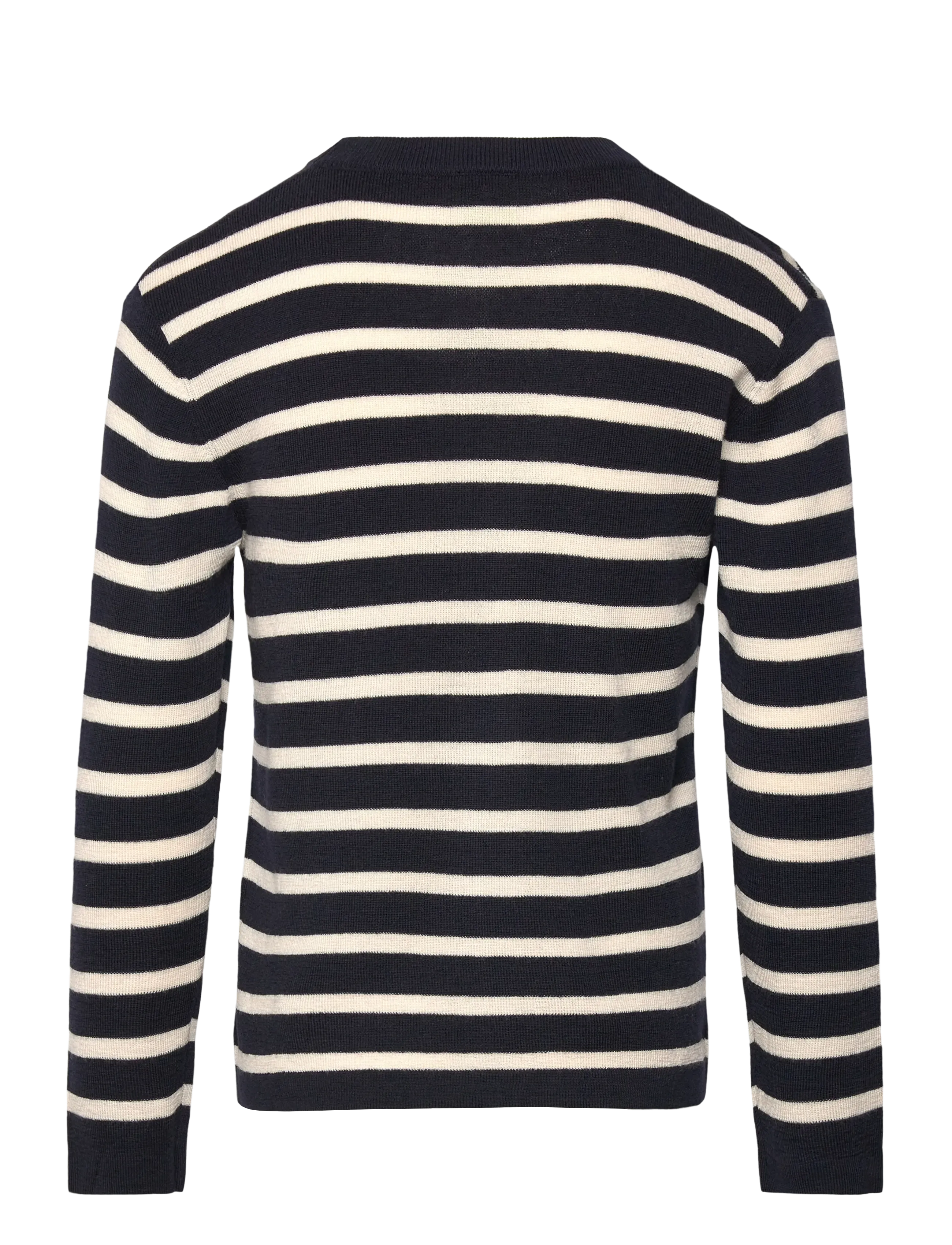 FUB - Longsleeve Tee - long-sleeved t-shirts - dark navy/ecru - 1