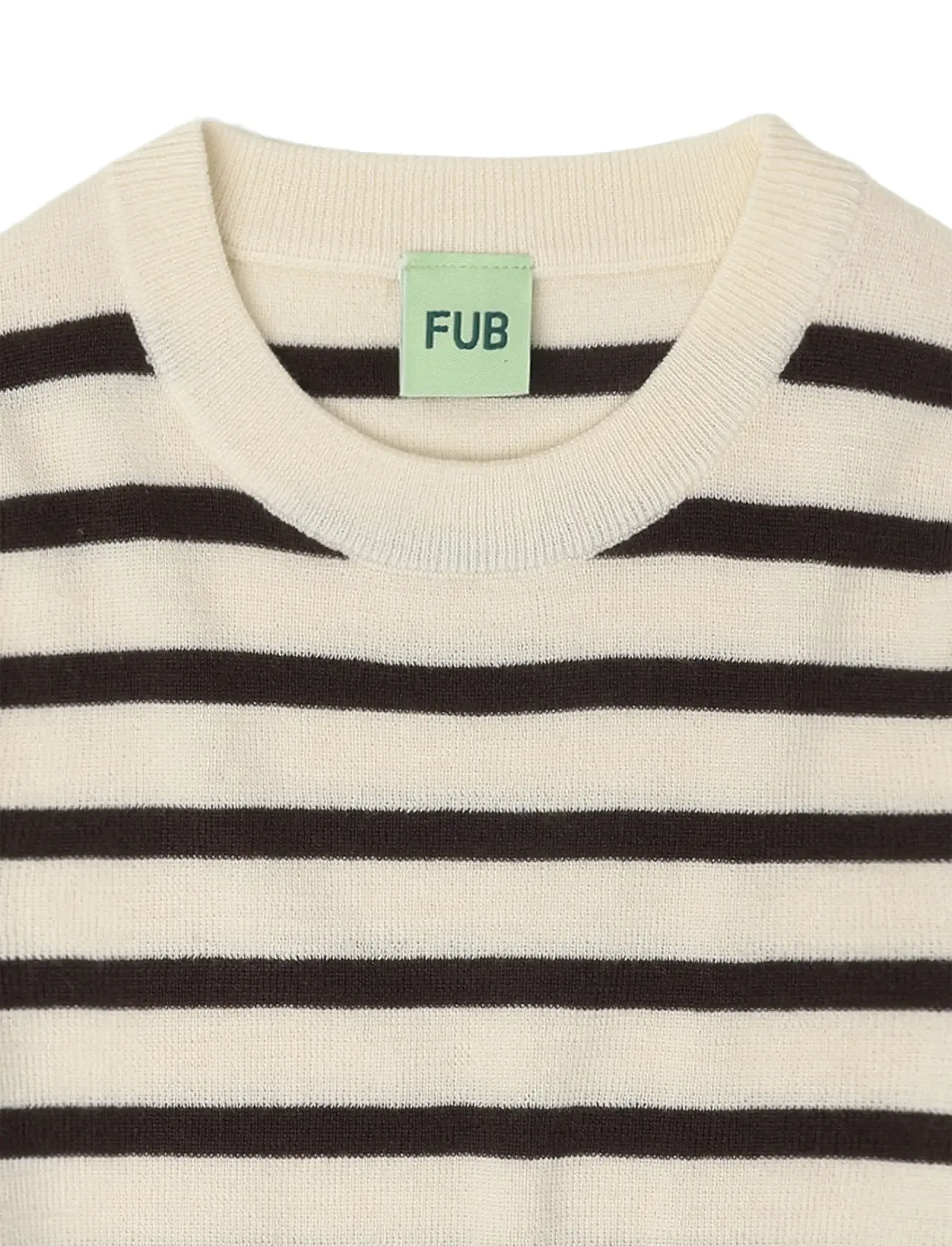 FUB - Longsleeve Tee - langärmelige - ecru/mocca - 2