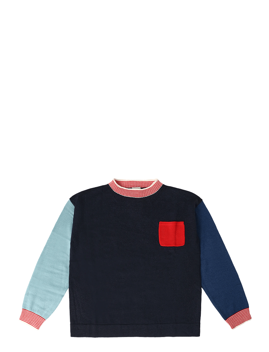 FUB - Thin Sweater - trøjer - dark navy - 0