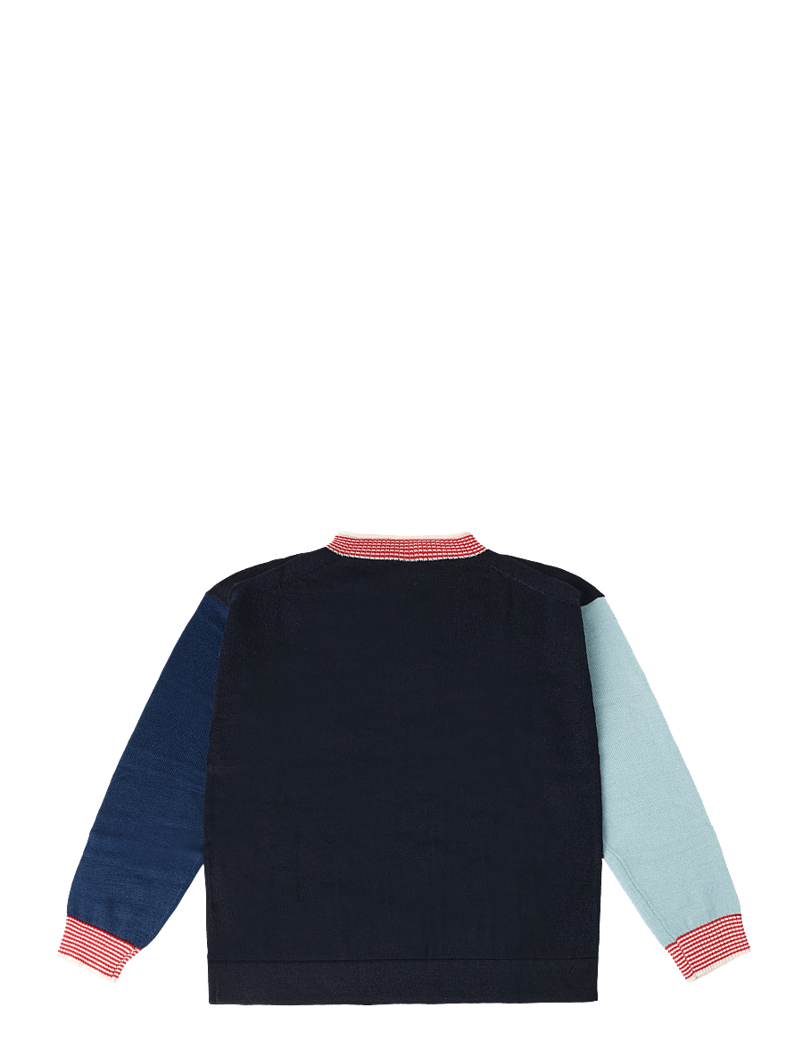 FUB - Thin Sweater - trøjer - dark navy - 1