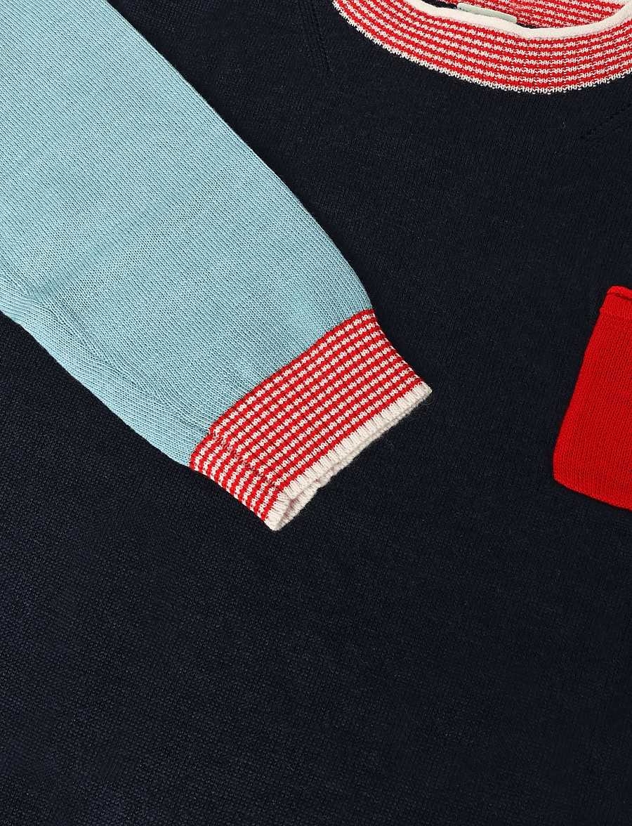 FUB - Thin Sweater - trøjer - dark navy - 2