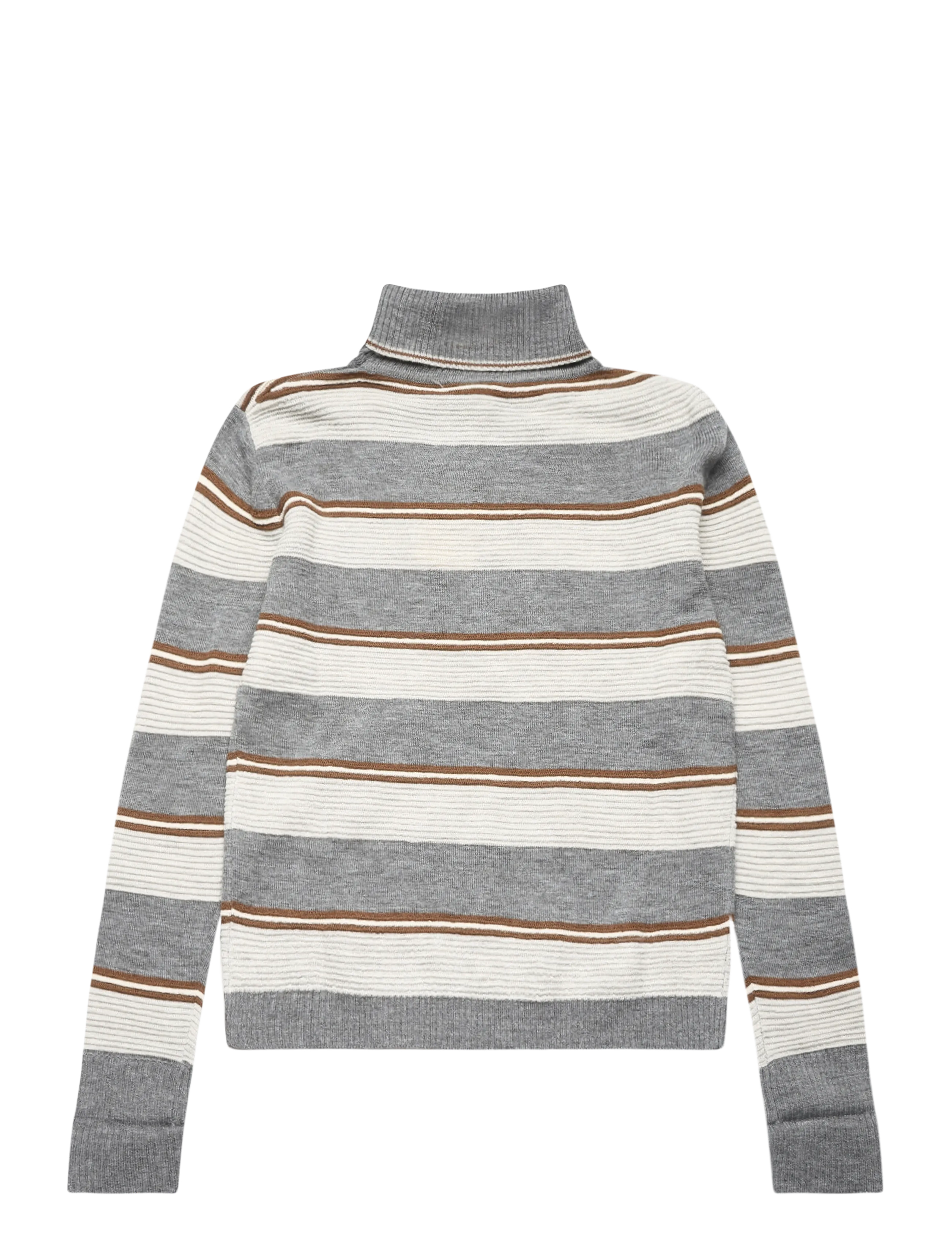 FUB - Rollneck Sweater - trøjer - steel/light grey melange - 1